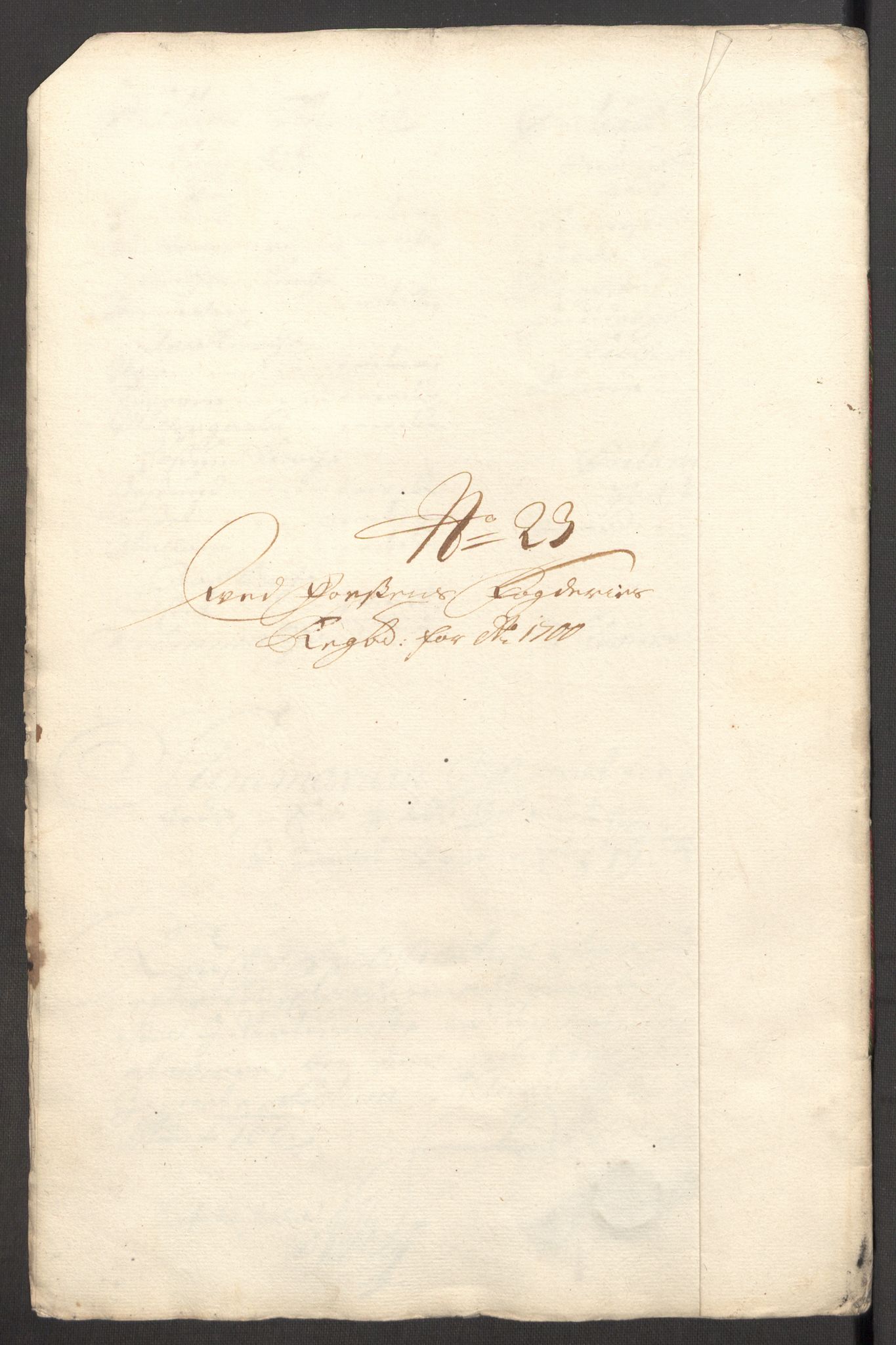 Rentekammeret inntil 1814, Reviderte regnskaper, Fogderegnskap, AV/RA-EA-4092/R57/L3854: Fogderegnskap Fosen, 1700-1701, p. 176