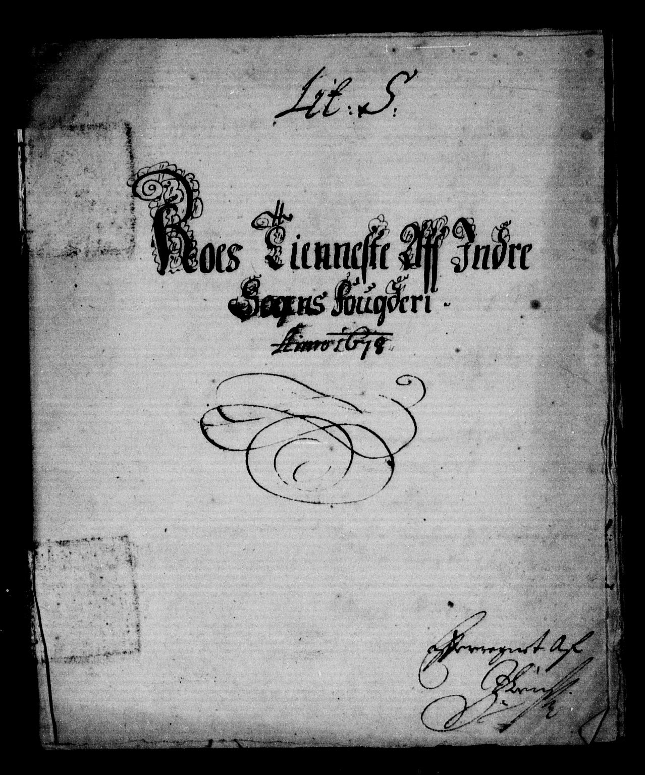 Rentekammeret inntil 1814, Reviderte regnskaper, Stiftamtstueregnskaper, Bergen stiftamt, RA/EA-6043/R/Rc/L0052: Bergen stiftamt, 1678