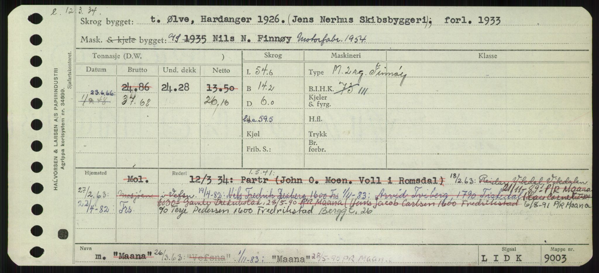 Sjøfartsdirektoratet med forløpere, Skipsmålingen, RA/S-1627/H/Ha/L0004/0001: Fartøy, Mas-R / Fartøy, Mas-Odd, p. 367