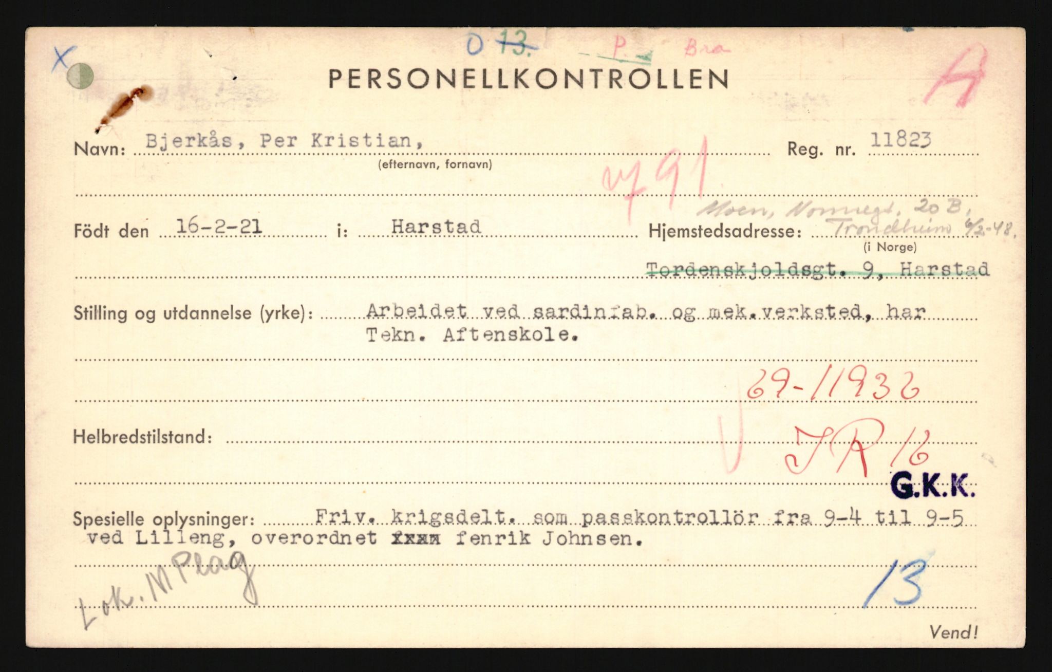 Forsvaret, Troms infanteriregiment nr. 16, AV/RA-RAFA-3146/P/Pa/L0024/0003: Rulleblad / Rulleblad for regimentets menige mannskaper, årsklasse 1942, 1942, p. 24