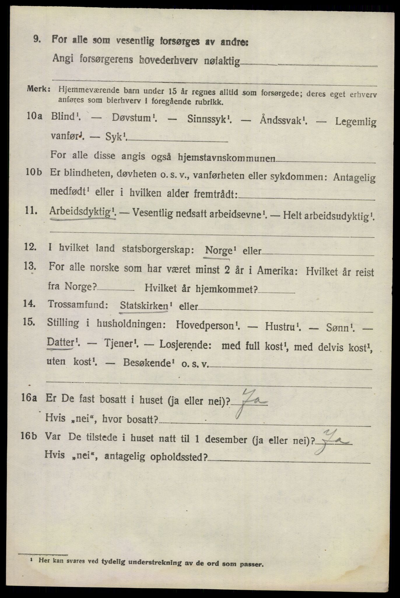 SAKO, 1920 census for Ådal, 1920, p. 6605