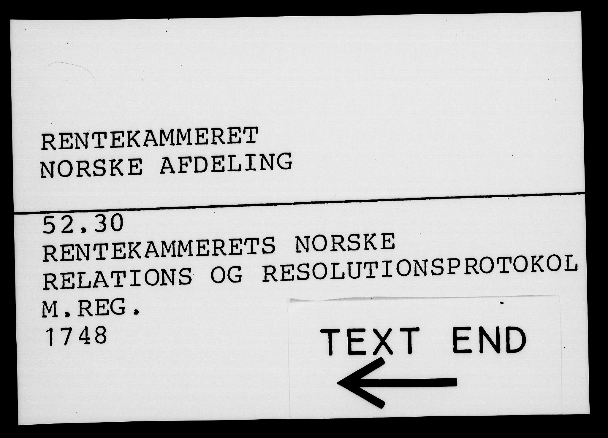 Rentekammeret, Kammerkanselliet, RA/EA-3111/G/Gf/Gfa/L0030: Norsk relasjons- og resolusjonsprotokoll (merket RK 52.30), 1748, p. 709