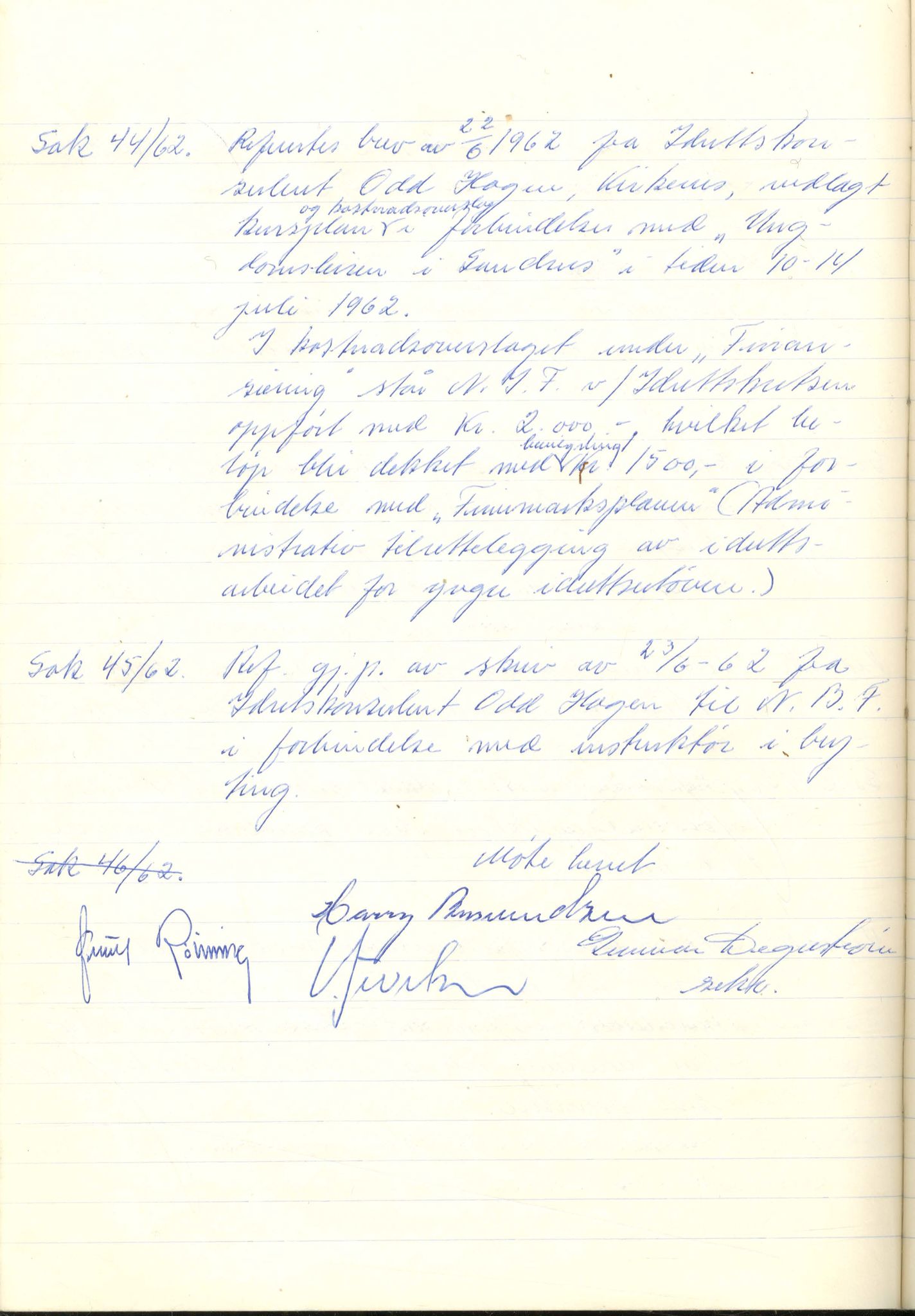 Aust-Finnmark Idrettskrets , FMFB/A-1041/A/L0005: Møteprotokoll for styre, ting og arbeidsutvalg, 1958-1963, p. 165