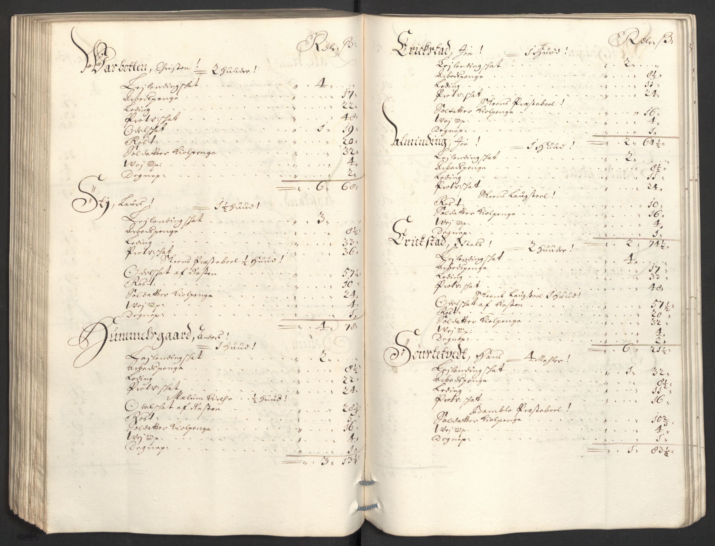 Rentekammeret inntil 1814, Reviderte regnskaper, Fogderegnskap, AV/RA-EA-4092/R36/L2096: Fogderegnskap Øvre og Nedre Telemark og Bamble, 1697, p. 223