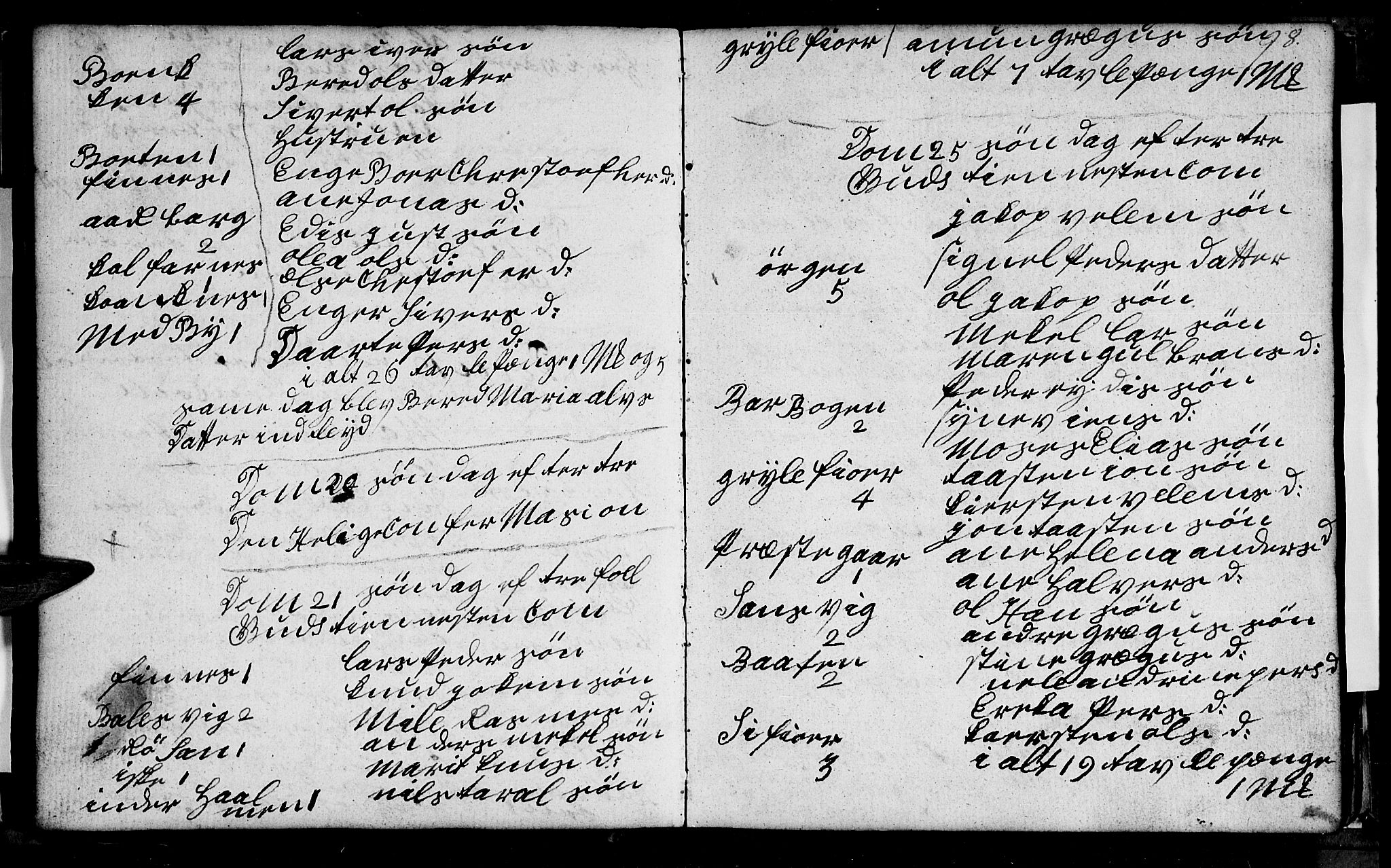 Berg sokneprestkontor, AV/SATØ-S-1318/G/Ga/Gab/L0010klokker: Parish register (copy) no. 10, 1783-1811, p. 98