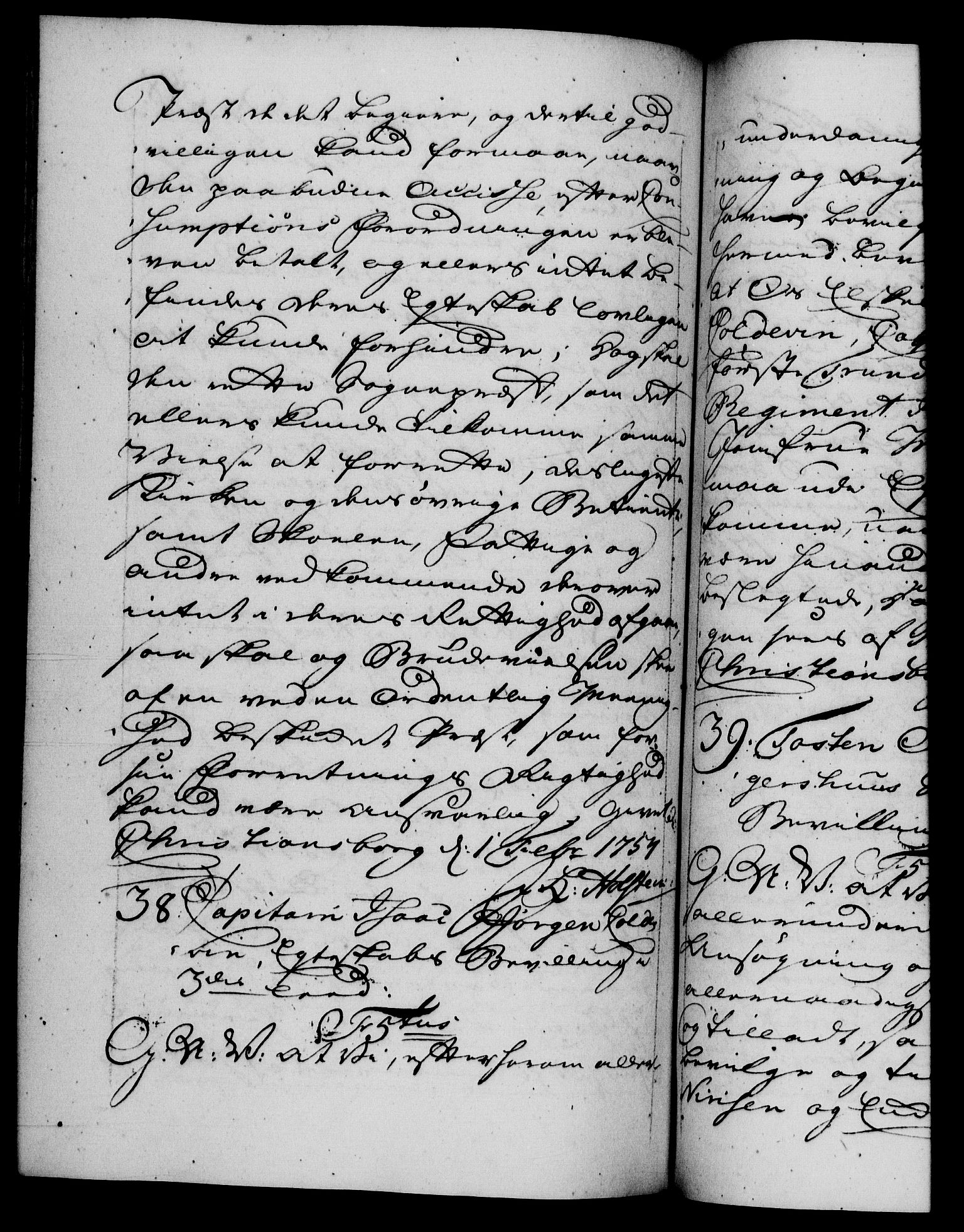 Danske Kanselli 1572-1799, AV/RA-EA-3023/F/Fc/Fca/Fcaa/L0038: Norske registre, 1753-1754, p. 598b