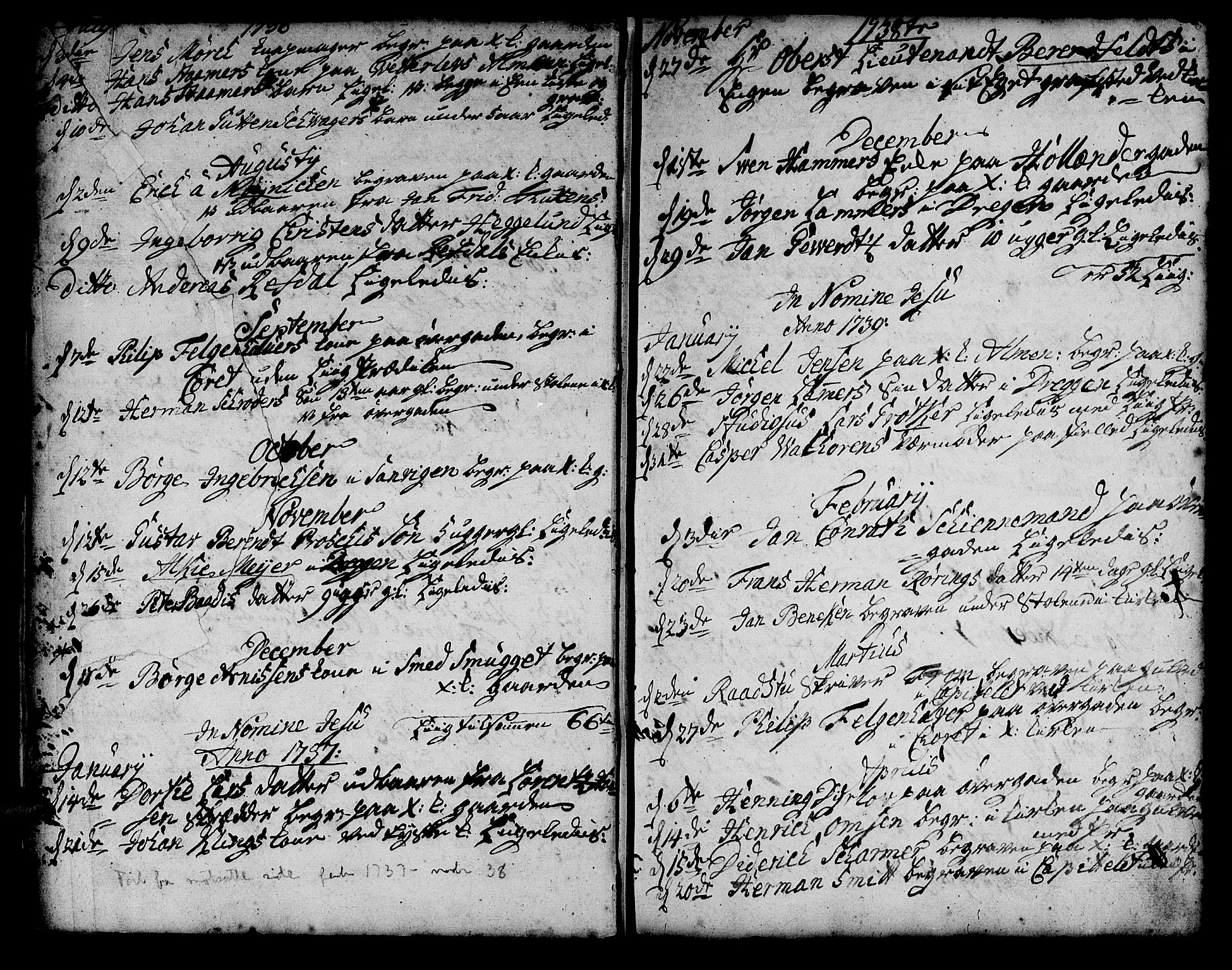 Korskirken sokneprestembete, SAB/A-76101/H/Haa/L0011: Parish register (official) no. A 11, 1731-1785, p. 189