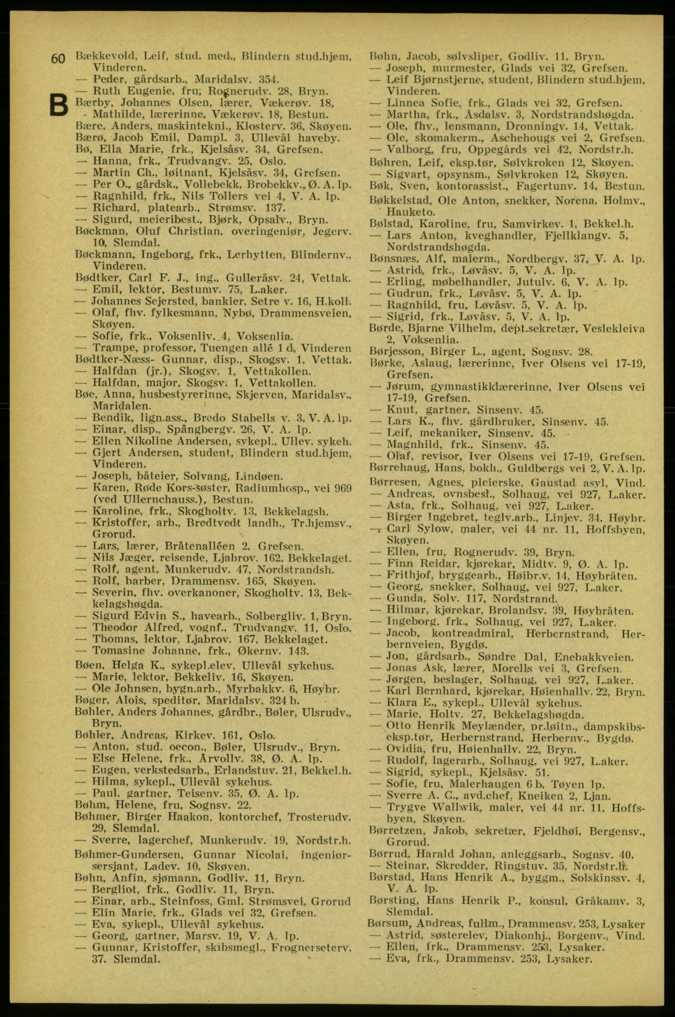 Aker adressebok/adressekalender, PUBL/001/A/005: Aker adressebok, 1934-1935, p. 60