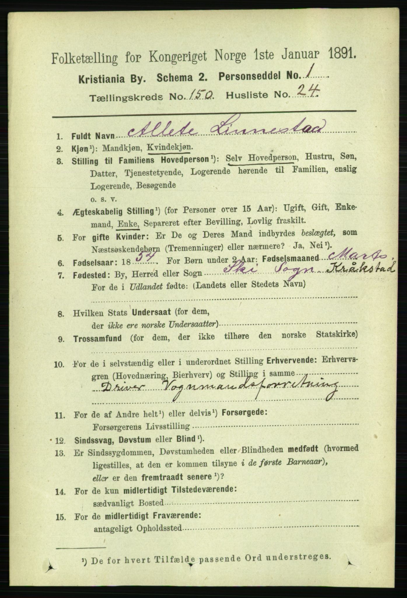 RA, 1891 census for 0301 Kristiania, 1891, p. 84271