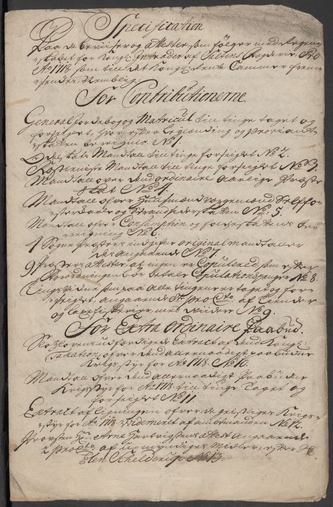 Rentekammeret inntil 1814, Reviderte regnskaper, Fogderegnskap, AV/RA-EA-4092/R66/L4588: Fogderegnskap Salten, 1718, p. 26