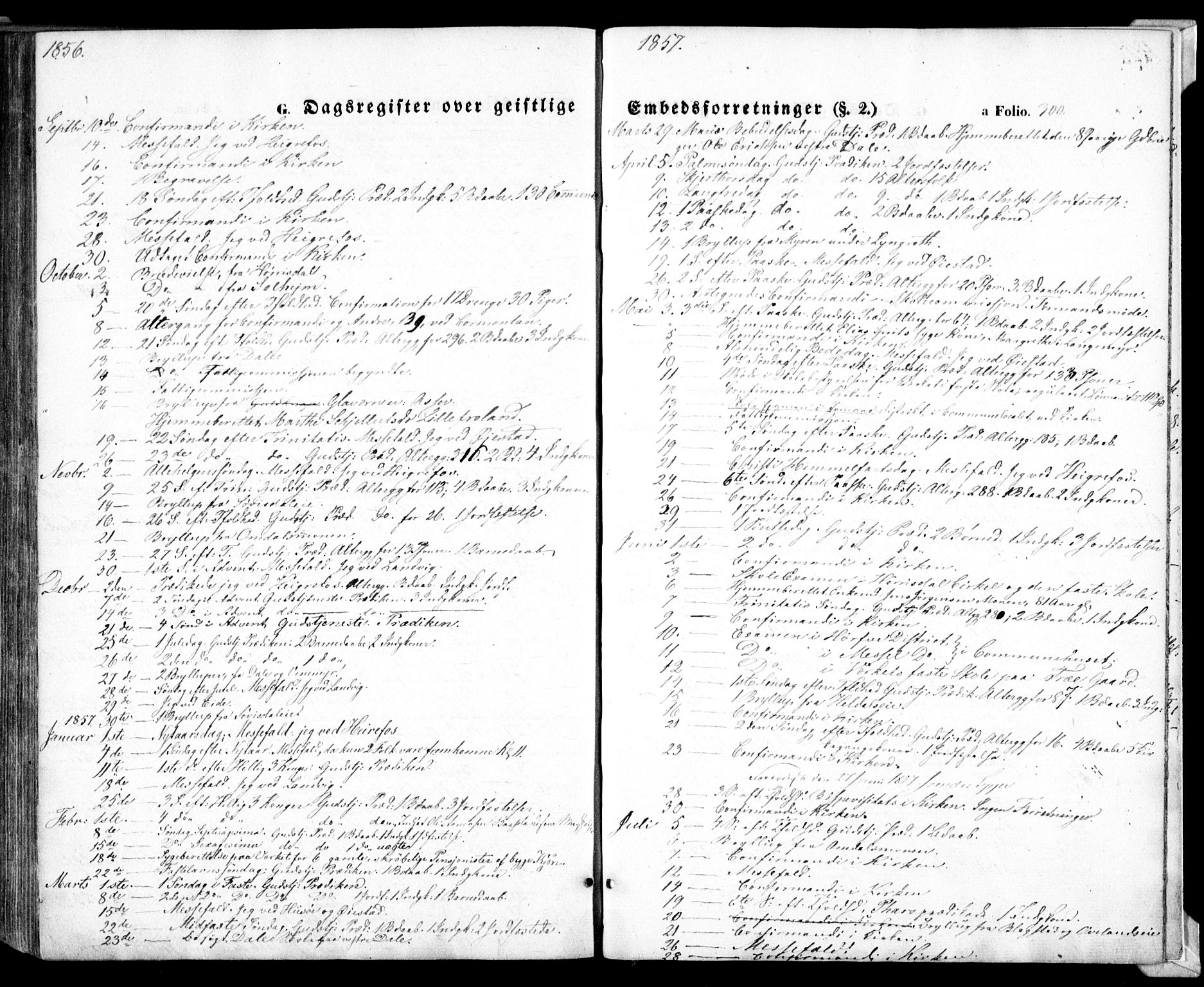 Froland sokneprestkontor, SAK/1111-0013/F/Fa/L0002: Parish register (official) no. A 2, 1845-1863, p. 300