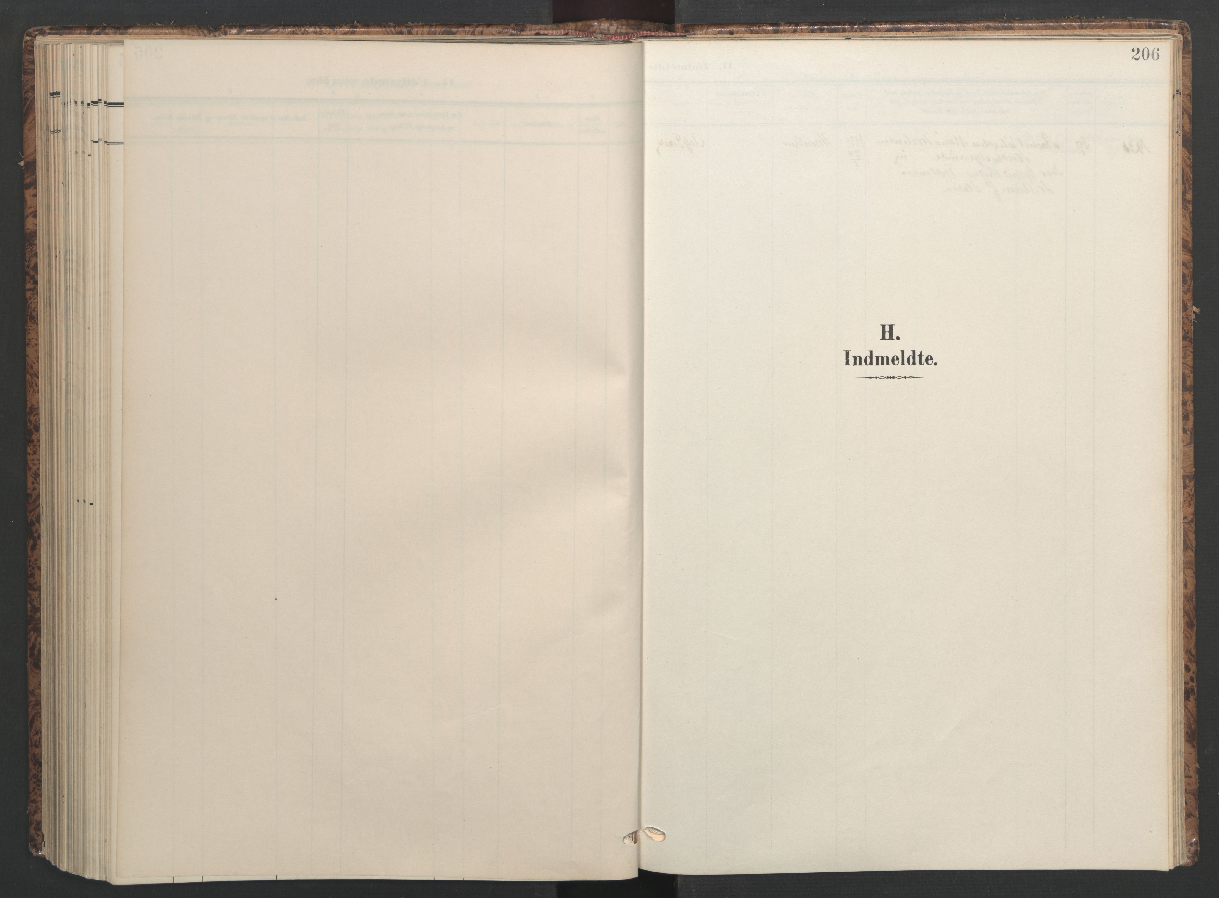 Ministerialprotokoller, klokkerbøker og fødselsregistre - Sør-Trøndelag, AV/SAT-A-1456/655/L0682: Parish register (official) no. 655A11, 1908-1922, p. 206