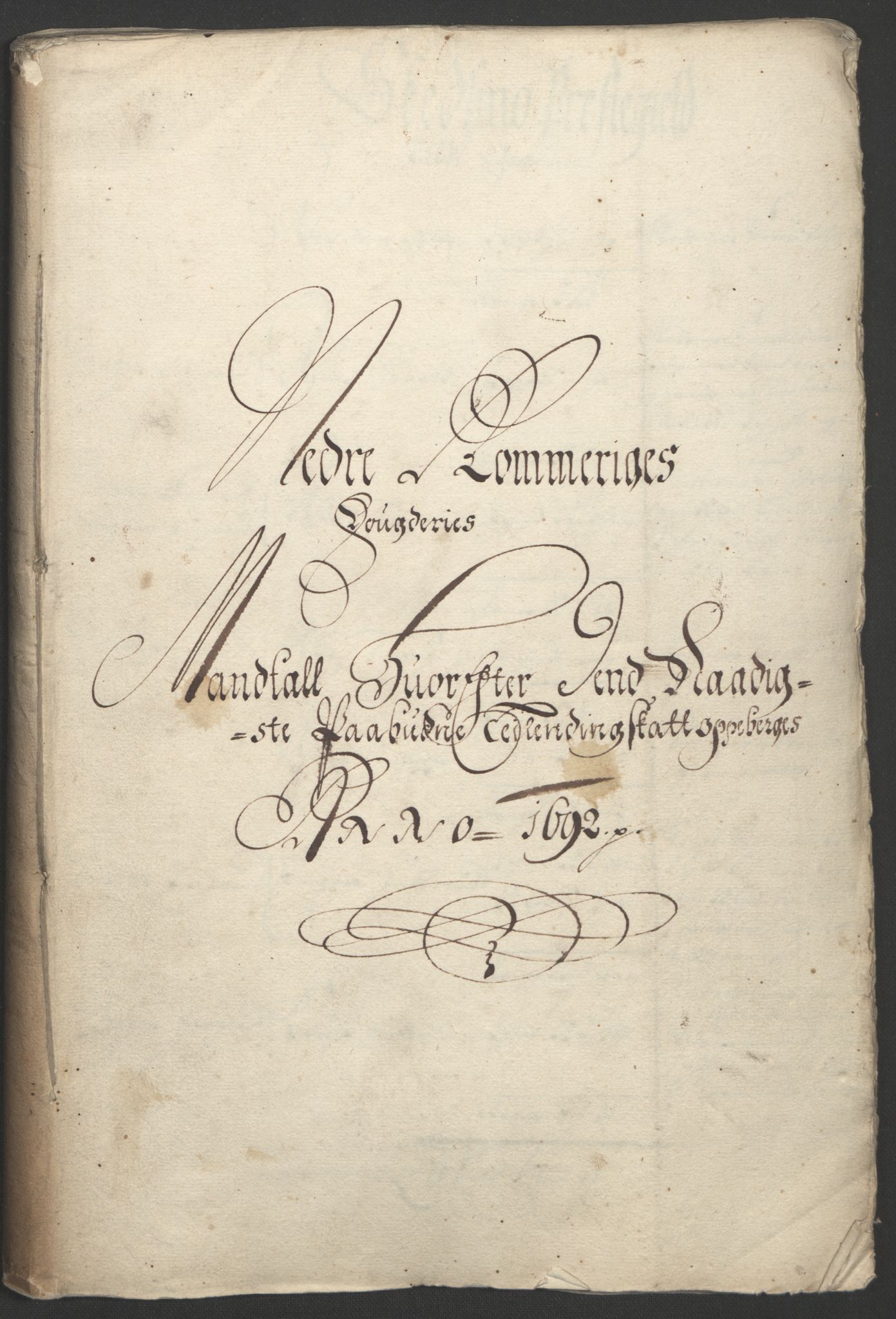 Rentekammeret inntil 1814, Reviderte regnskaper, Fogderegnskap, RA/EA-4092/R11/L0577: Fogderegnskap Nedre Romerike, 1692, p. 93