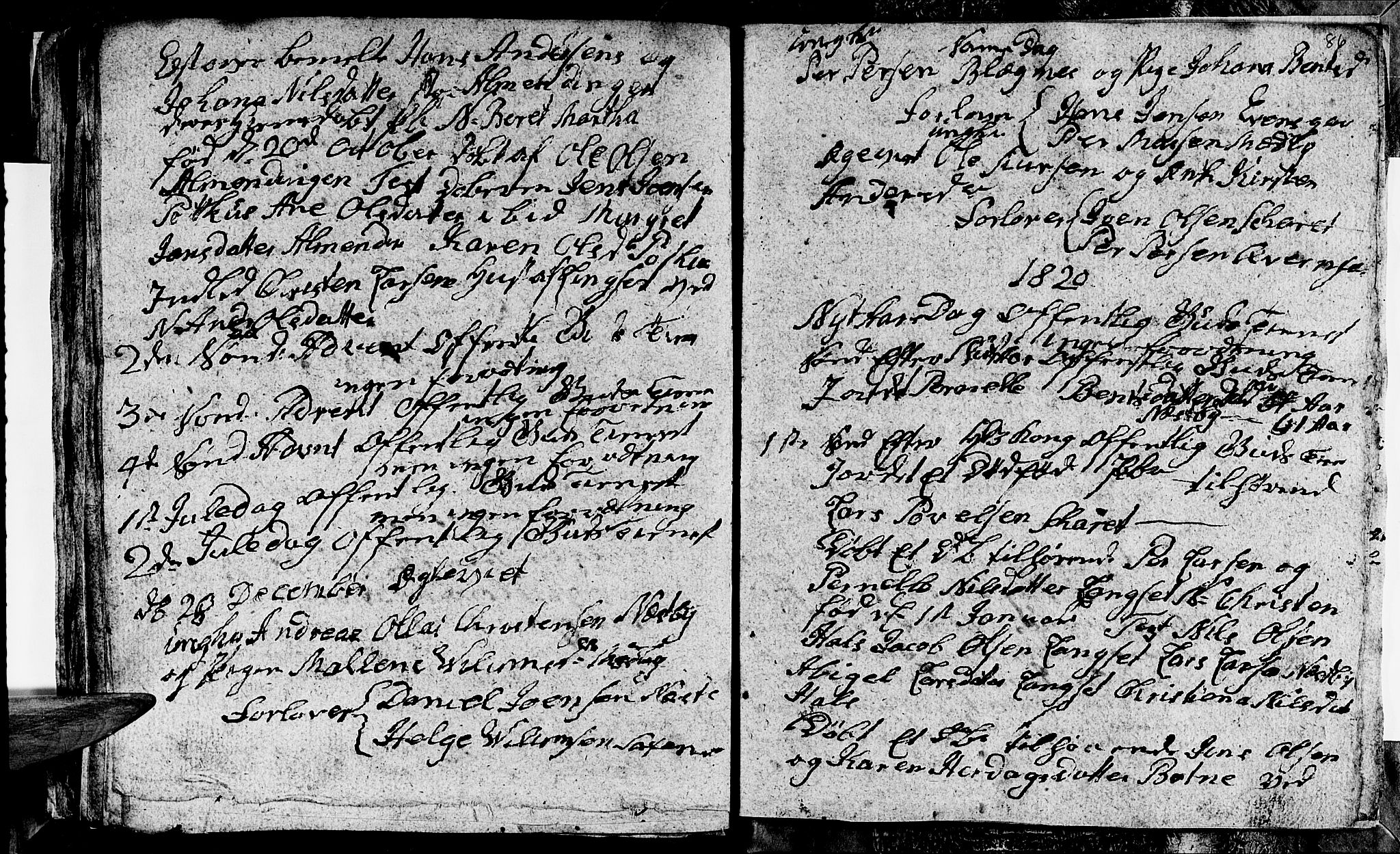Ministerialprotokoller, klokkerbøker og fødselsregistre - Nordland, AV/SAT-A-1459/847/L0675: Parish register (copy) no. 847C03, 1808-1820, p. 86