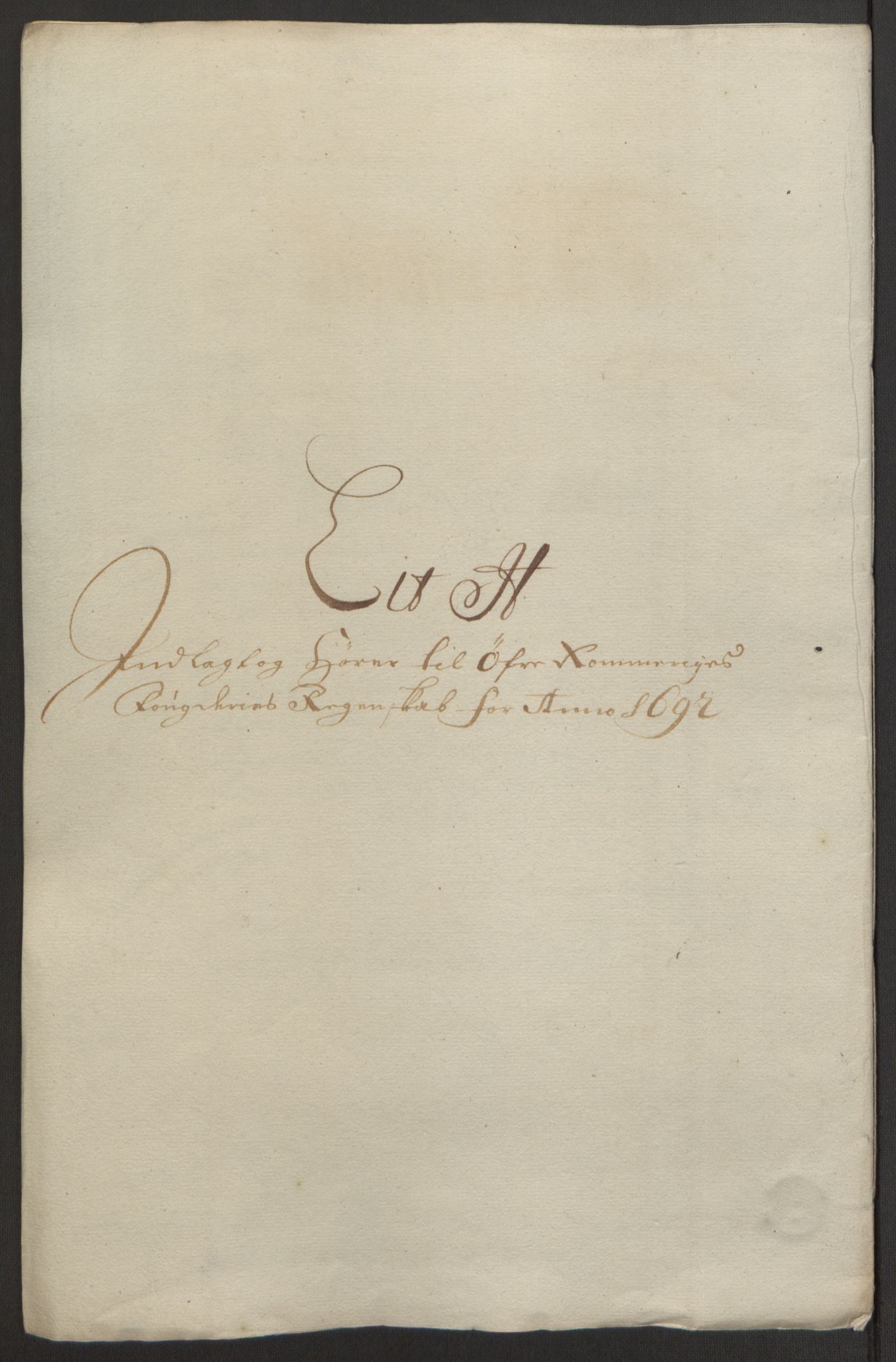 Rentekammeret inntil 1814, Reviderte regnskaper, Fogderegnskap, AV/RA-EA-4092/R12/L0704: Fogderegnskap Øvre Romerike, 1692, p. 228