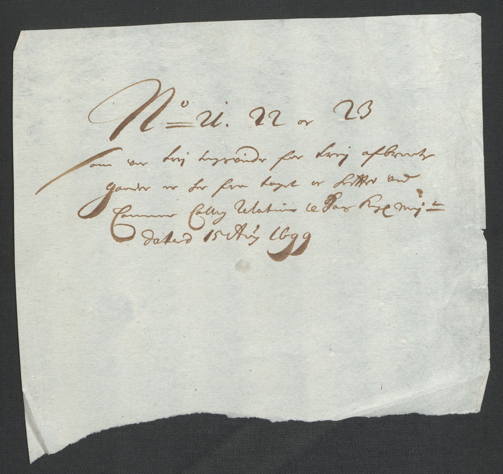 Rentekammeret inntil 1814, Reviderte regnskaper, Fogderegnskap, AV/RA-EA-4092/R43/L2546: Fogderegnskap Lista og Mandal, 1696-1697, p. 126