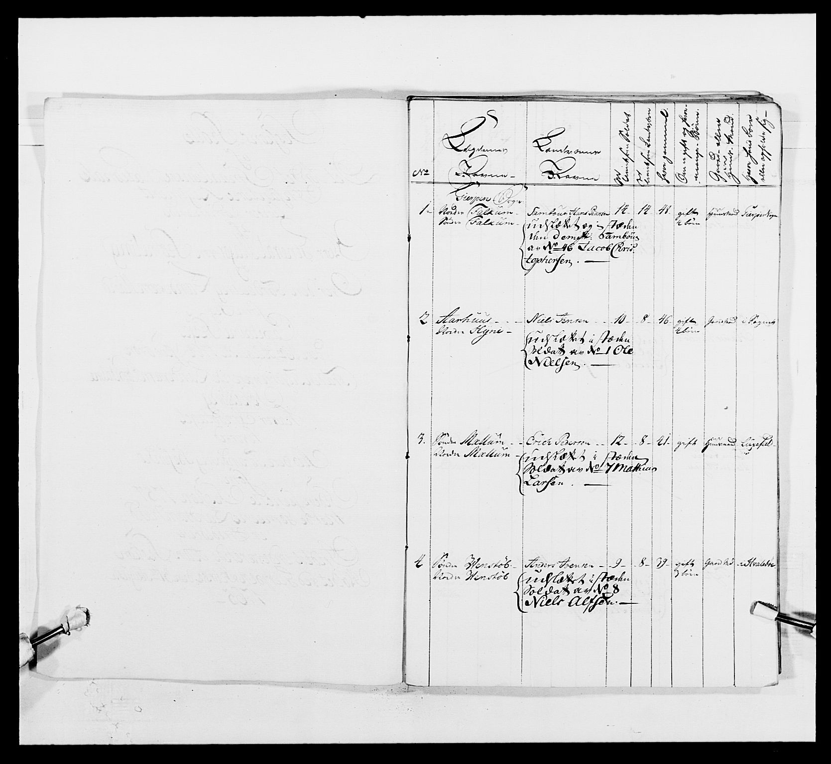 Kommanderende general (KG I) med Det norske krigsdirektorium, AV/RA-EA-5419/E/Ea/L0497: 2. Smålenske regiment, 1748-1765, p. 510