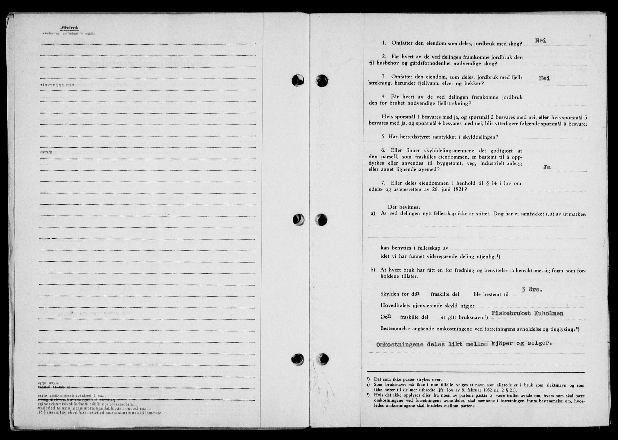 Lofoten sorenskriveri, AV/SAT-A-0017/1/2/2C/L0017a: Mortgage book no. 17a, 1947-1948, Diary no: : 1681/1947