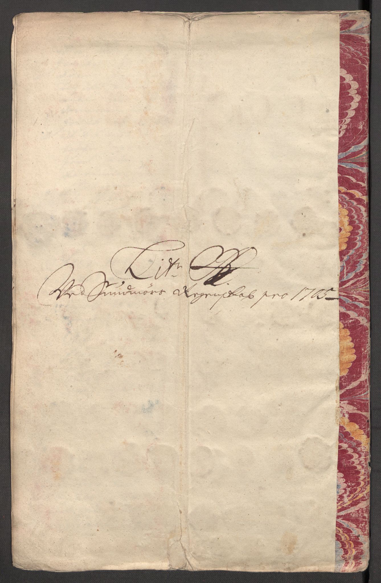 Rentekammeret inntil 1814, Reviderte regnskaper, Fogderegnskap, AV/RA-EA-4092/R54/L3560: Fogderegnskap Sunnmøre, 1704-1705, p. 306