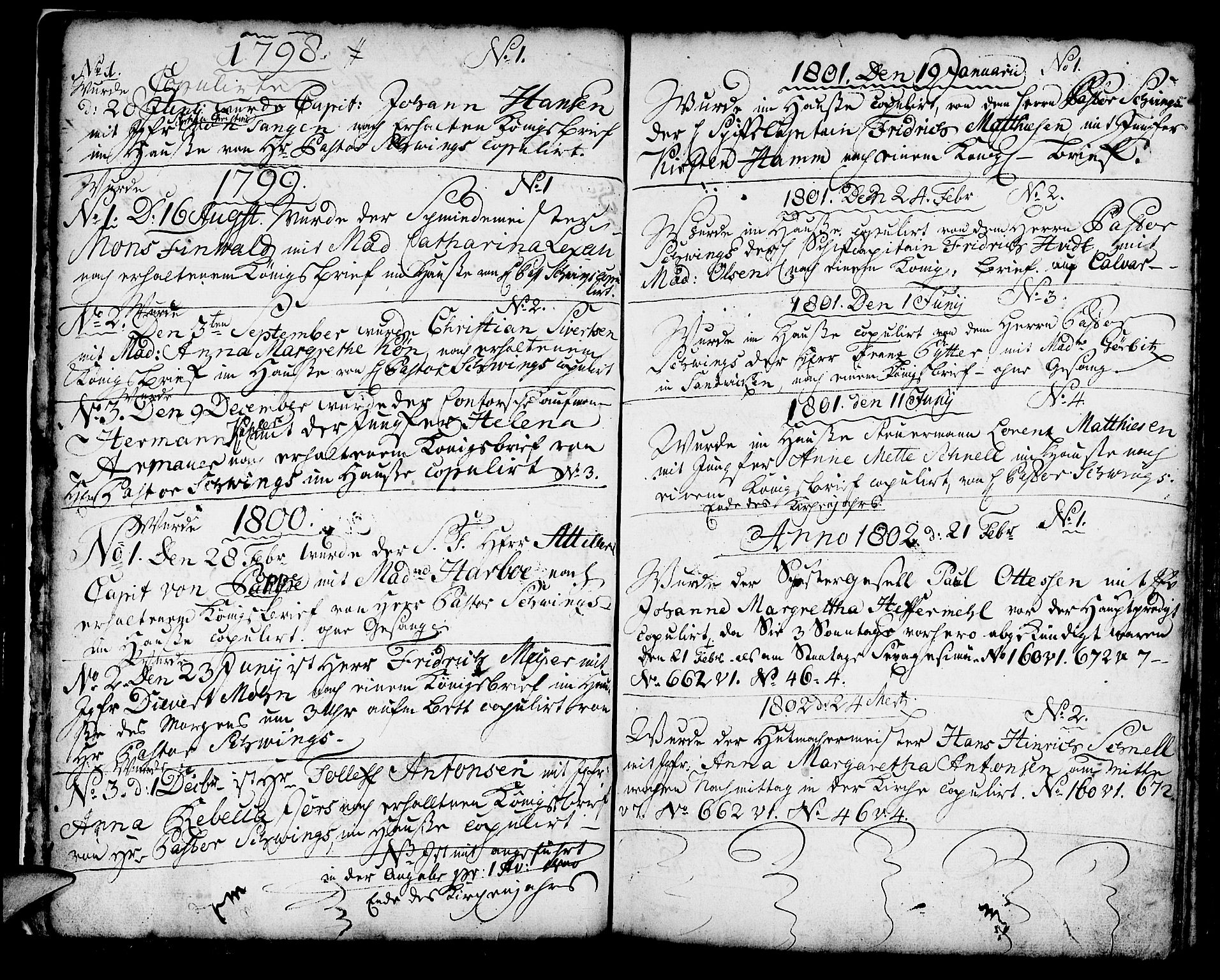 Mariakirken Sokneprestembete, AV/SAB-A-76901/H/Haa/L0002: Parish register (official) no. A 2, 1748-1807, p. 10