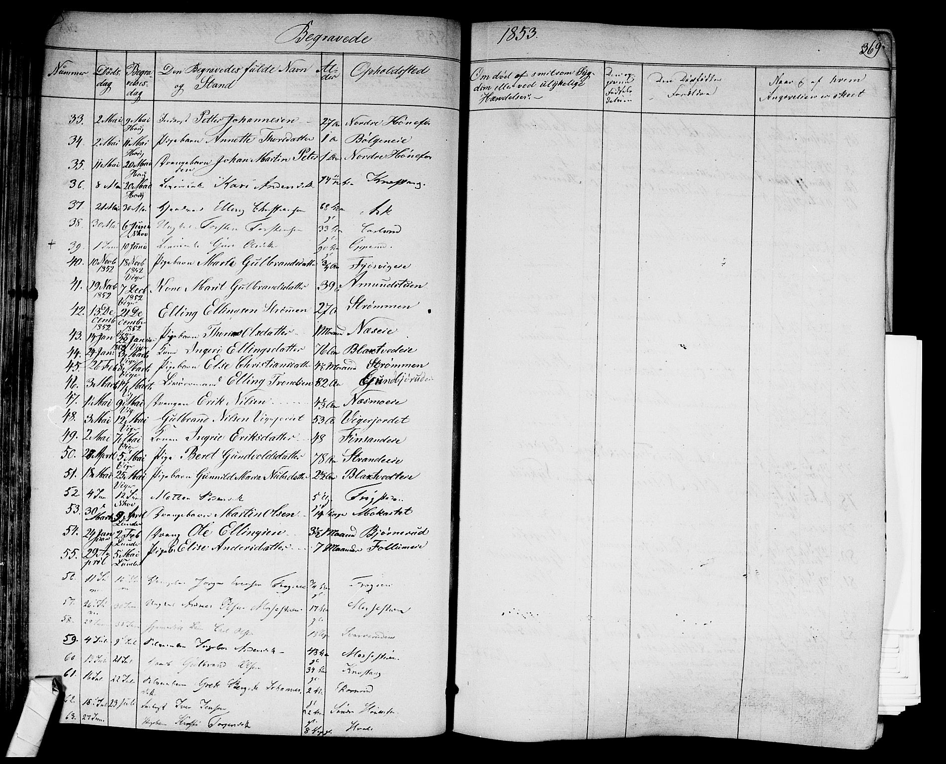 Norderhov kirkebøker, AV/SAKO-A-237/F/Fa/L0011: Parish register (official) no. 11, 1847-1856, p. 369