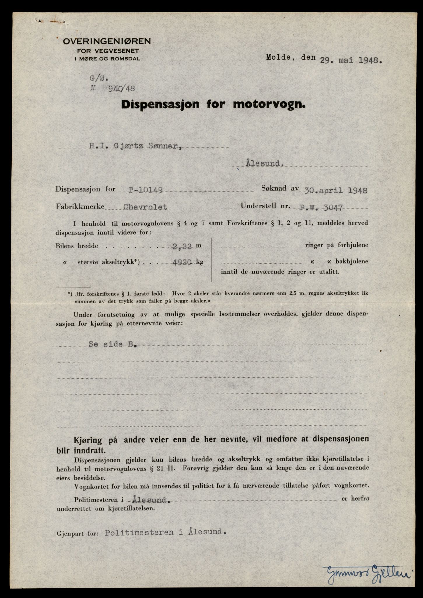 Møre og Romsdal vegkontor - Ålesund trafikkstasjon, AV/SAT-A-4099/F/Fe/L0035: Registreringskort for kjøretøy T 12653 - T 12829, 1927-1998, p. 2278