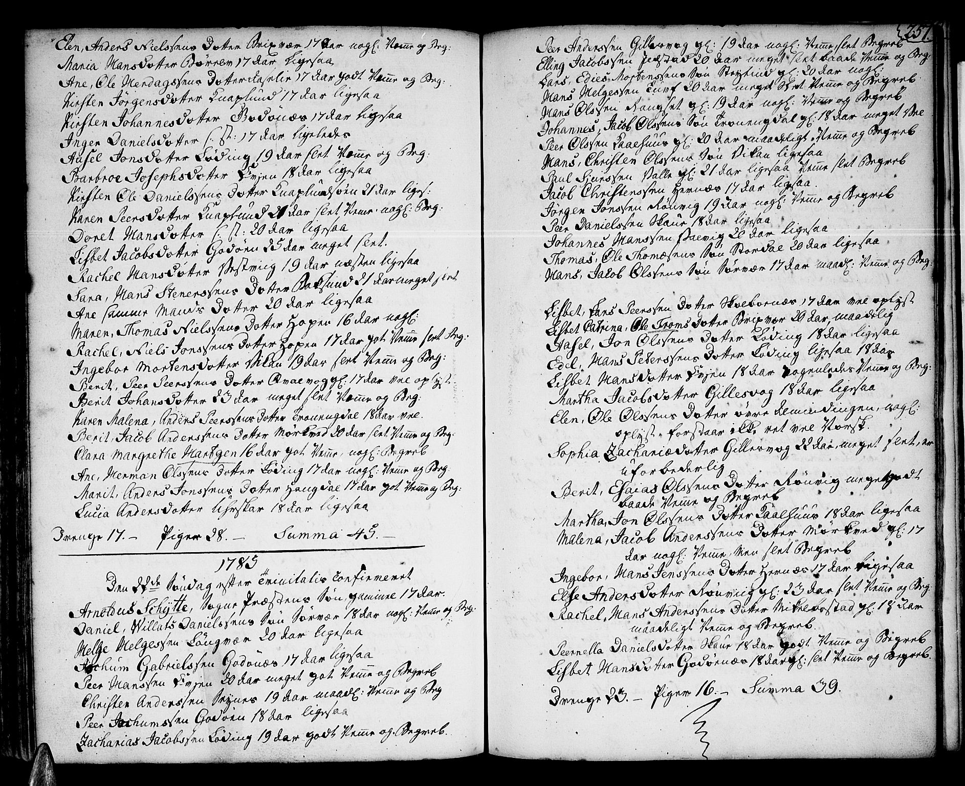 Ministerialprotokoller, klokkerbøker og fødselsregistre - Nordland, AV/SAT-A-1459/801/L0003: Parish register (official) no. 801A03, 1762-1795, p. 257