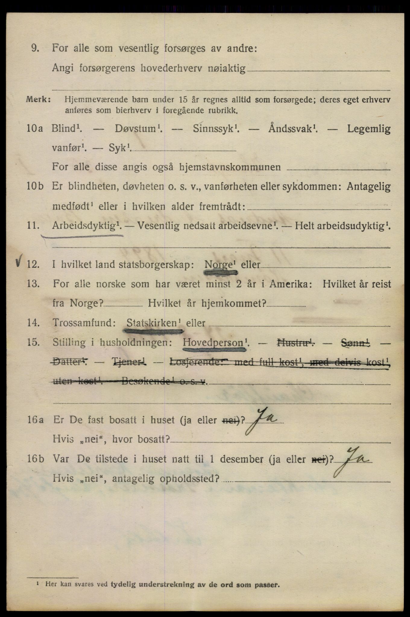 SAO, 1920 census for Kristiania, 1920, p. 215388