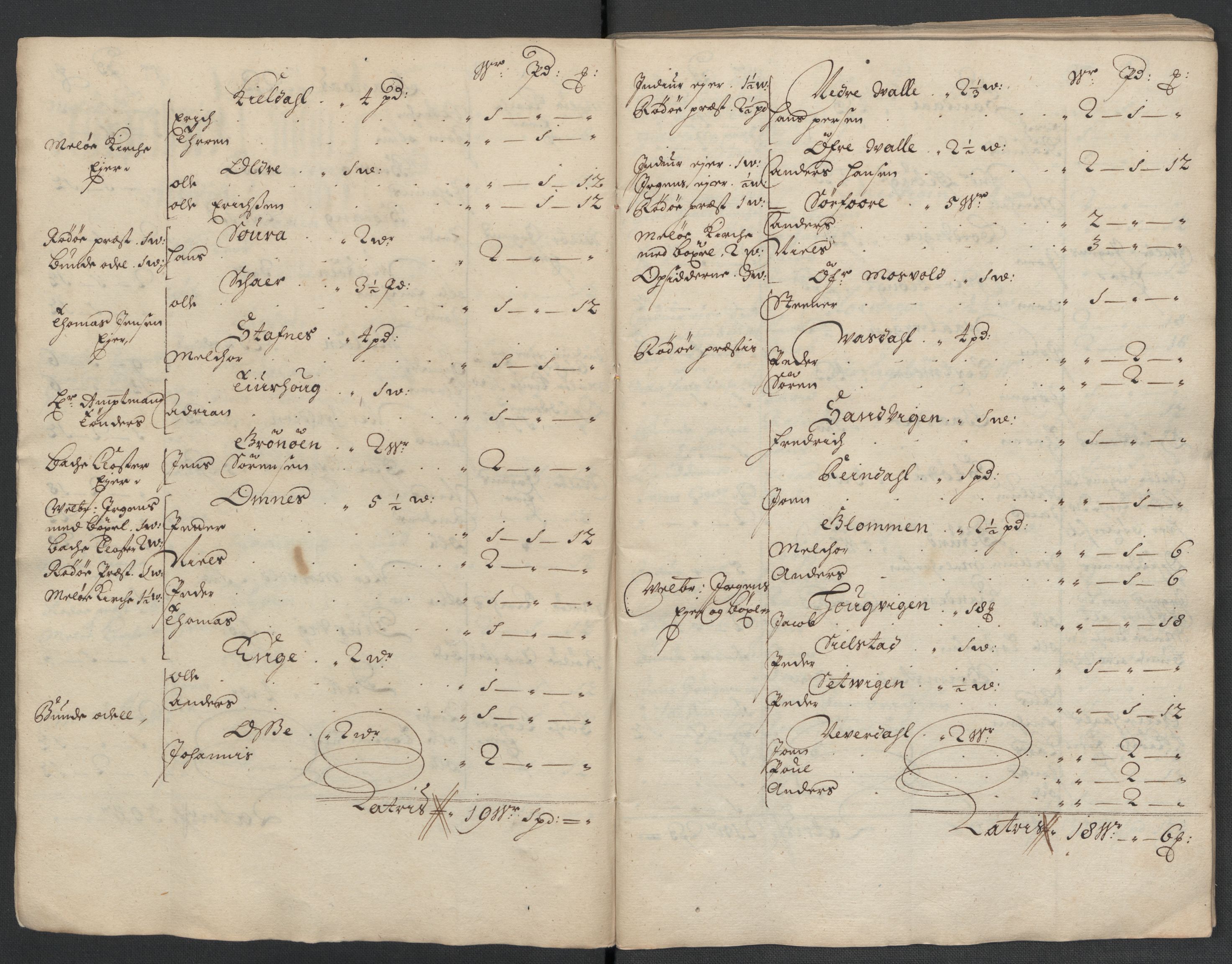 Rentekammeret inntil 1814, Reviderte regnskaper, Fogderegnskap, AV/RA-EA-4092/R65/L4507: Fogderegnskap Helgeland, 1699-1701, p. 182