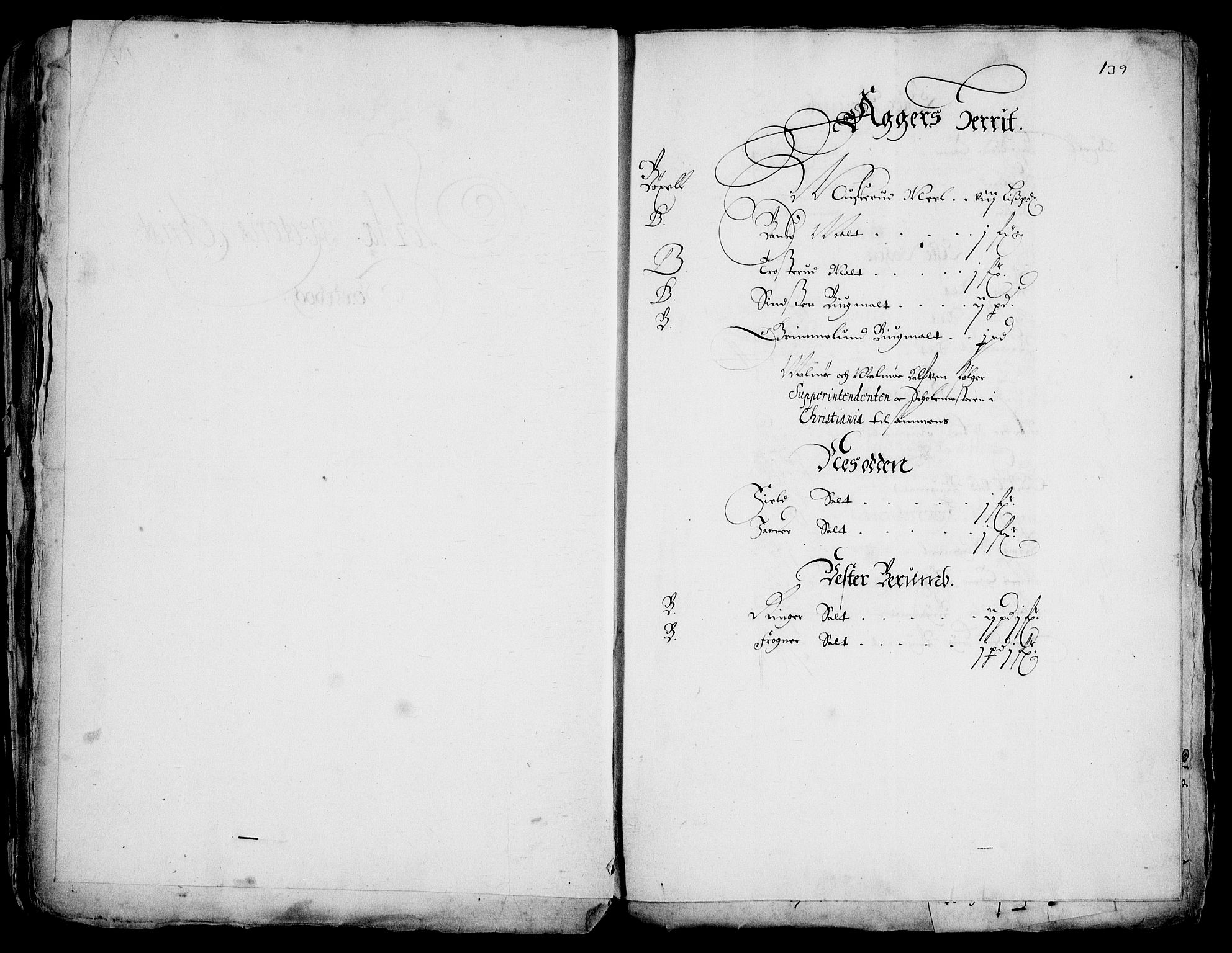Rentekammeret inntil 1814, Realistisk ordnet avdeling, RA/EA-4070/Fc/Fca/L0001/0003: [Ca I]  Akershus stift / Kristiania kapitels jordebok, 1662, p. 138-139