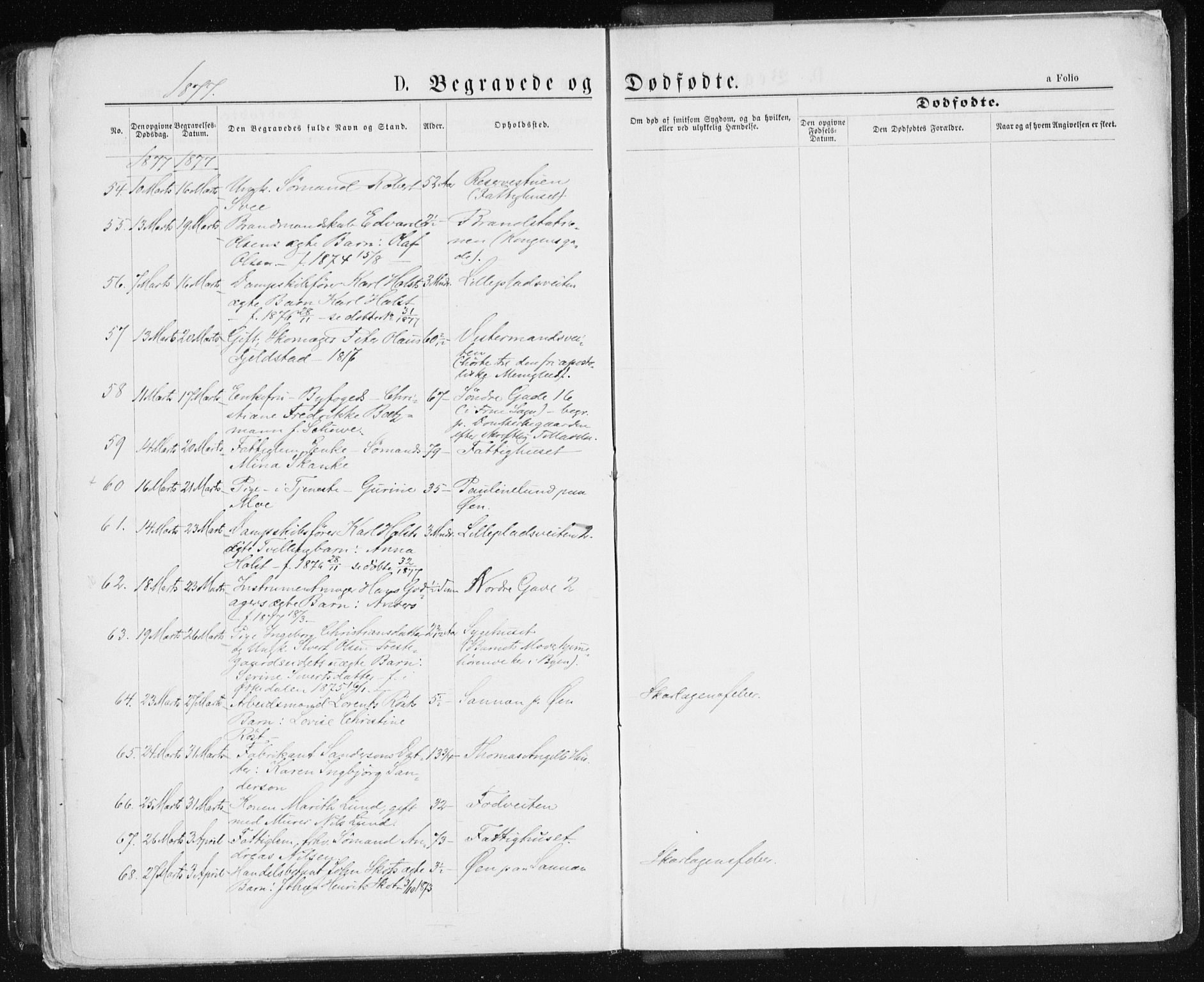 Ministerialprotokoller, klokkerbøker og fødselsregistre - Sør-Trøndelag, SAT/A-1456/601/L0055: Parish register (official) no. 601A23, 1866-1877