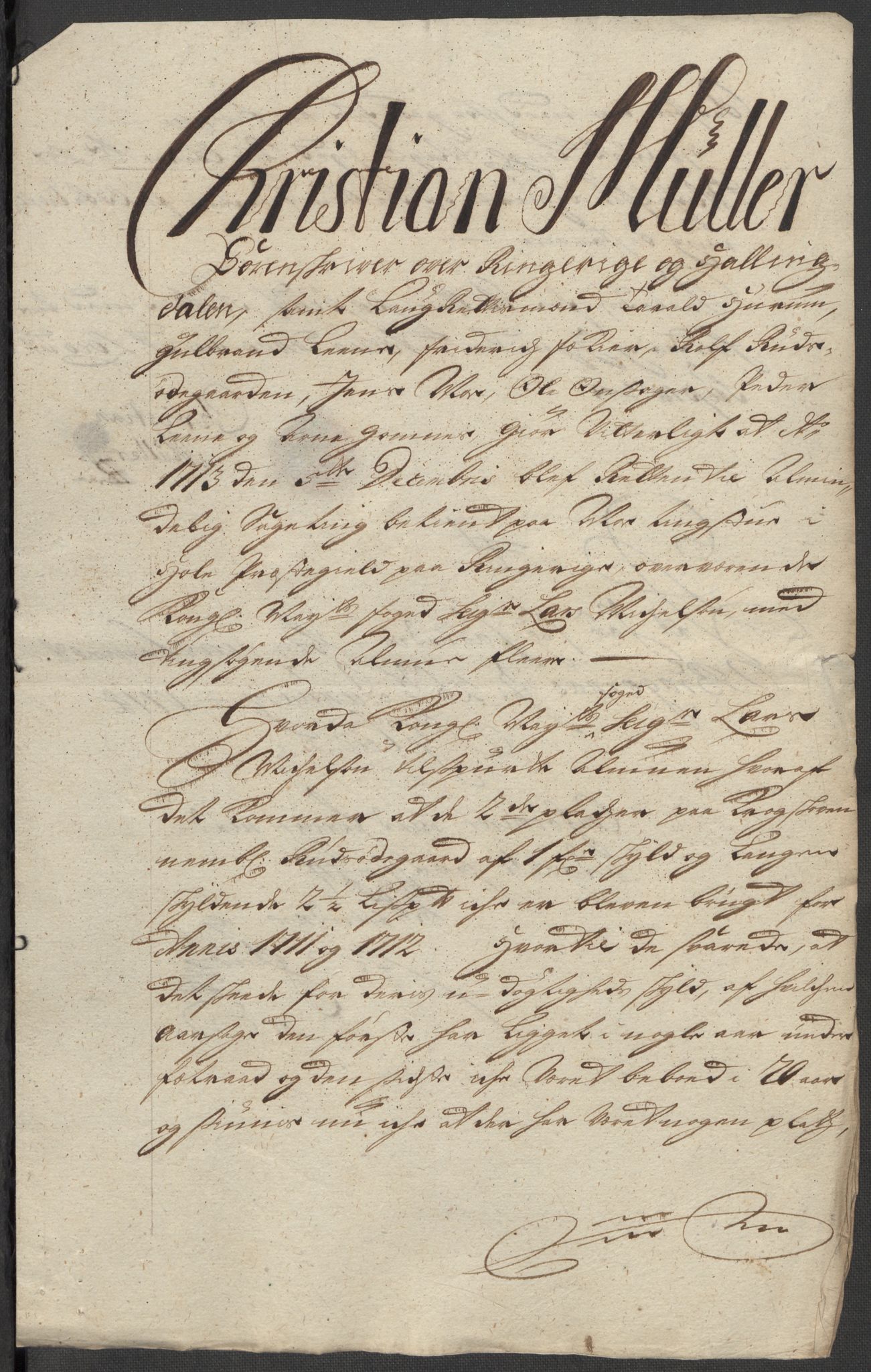 Rentekammeret inntil 1814, Reviderte regnskaper, Fogderegnskap, RA/EA-4092/R23/L1471: Fogderegnskap Ringerike og Hallingdal, 1713-1714, p. 328