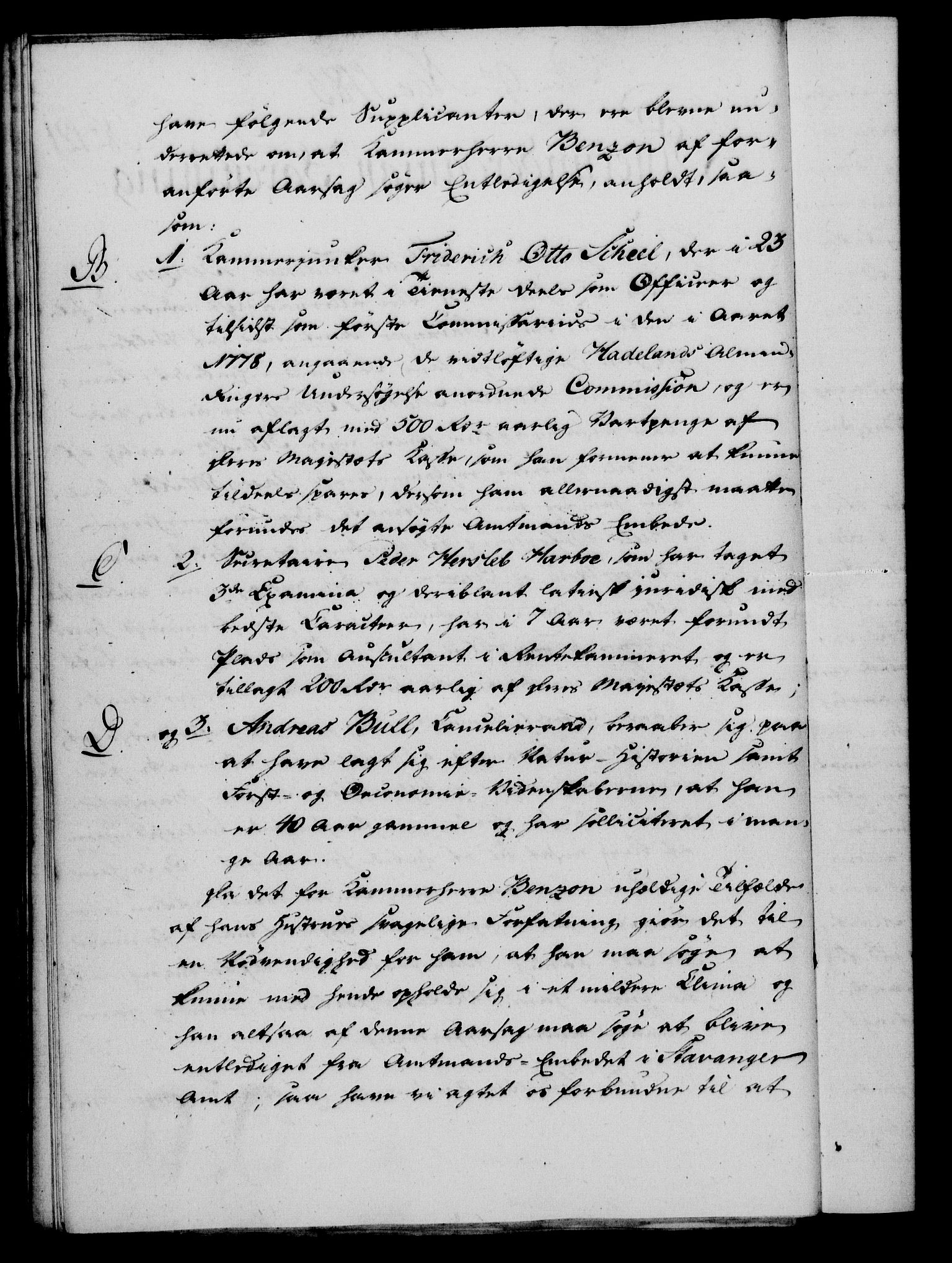 Rentekammeret, Kammerkanselliet, RA/EA-3111/G/Gf/Gfa/L0067: Norsk relasjons- og resolusjonsprotokoll (merket RK 52.67), 1785, p. 915