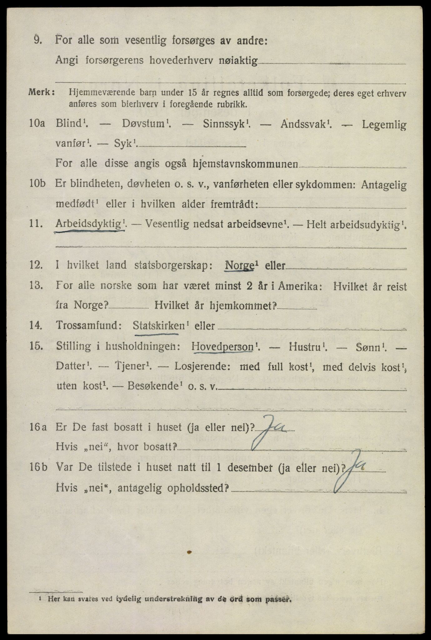 SAKO, 1920 census for Modum, 1920, p. 22914