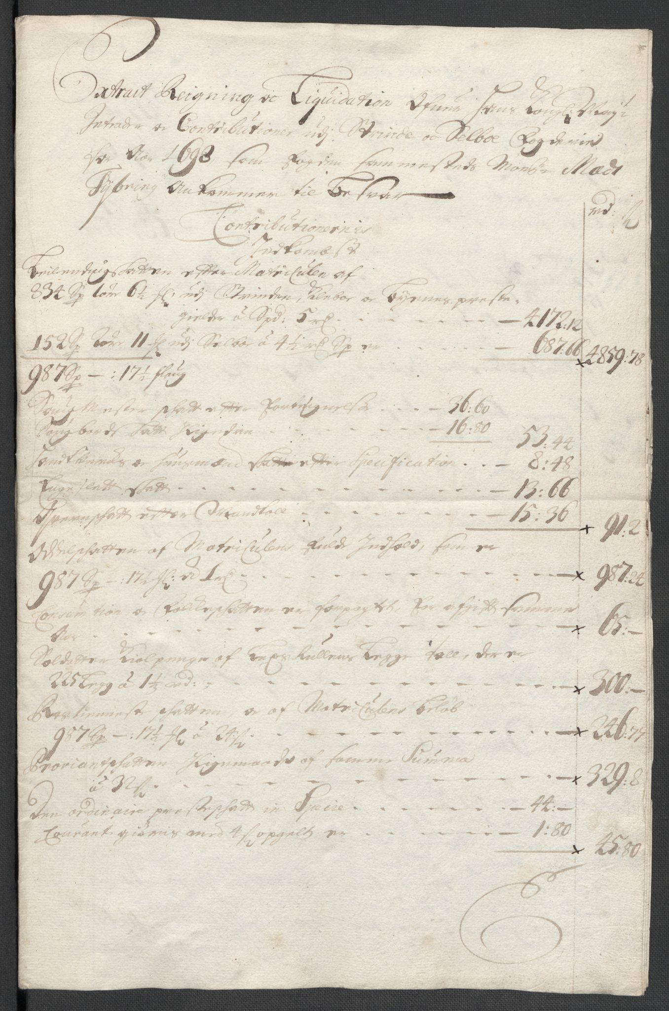 Rentekammeret inntil 1814, Reviderte regnskaper, Fogderegnskap, AV/RA-EA-4092/R61/L4107: Fogderegnskap Strinda og Selbu, 1698-1700, p. 24