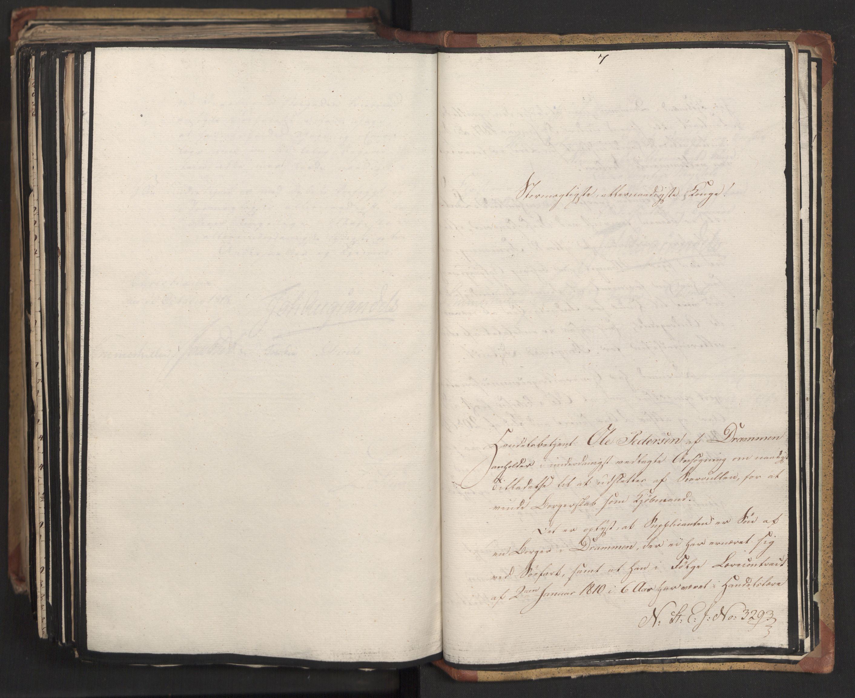 Statsrådsavdelingen i Stockholm, AV/RA-S-1003/D/Da/L0015: Regjeringsinnstillinger nr. 3058-3300, 1818, p. 568