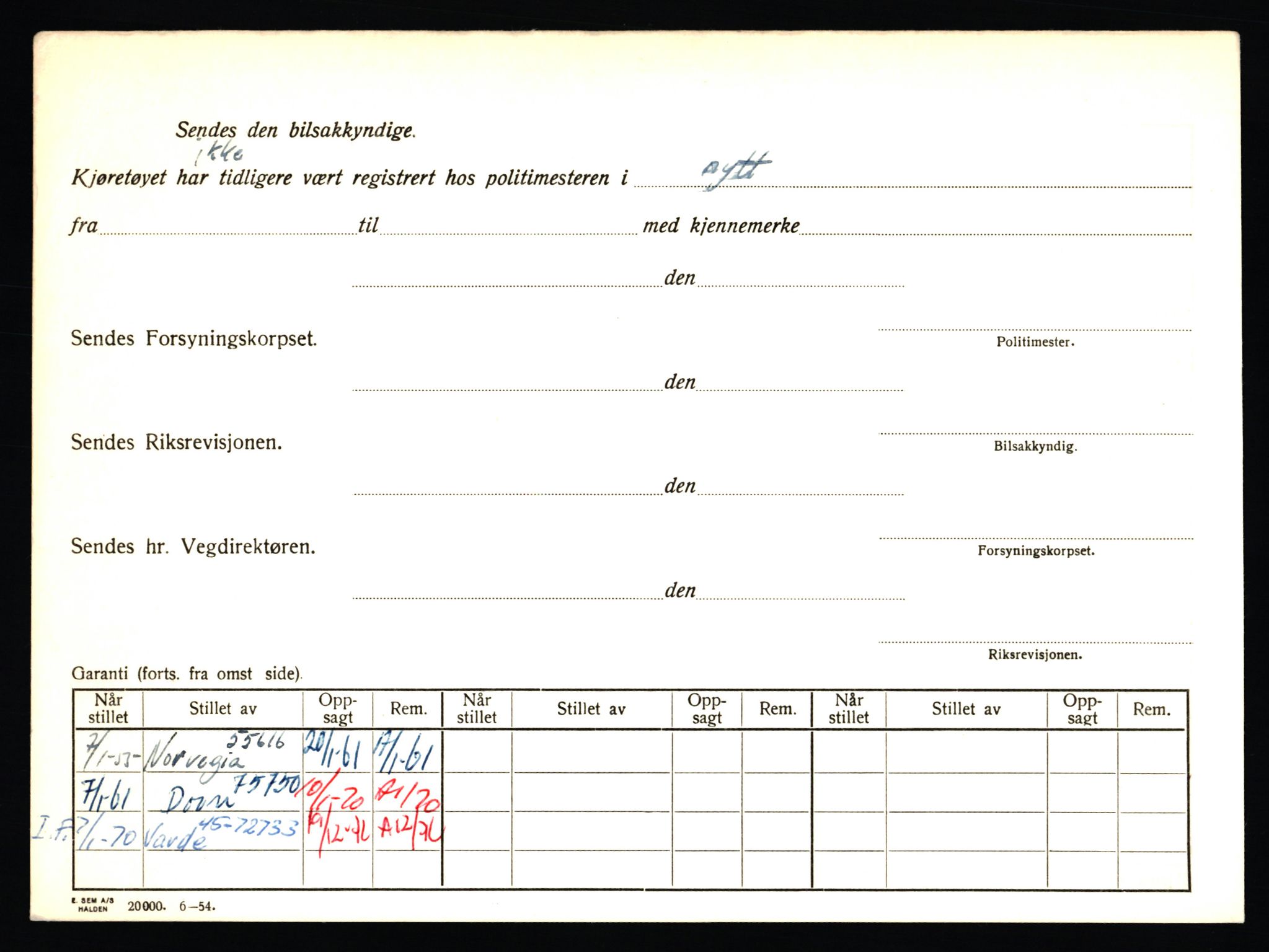 Stavanger trafikkstasjon, SAST/A-101942/0/F/L0046: L-27800 - L-28399, 1930-1971, p. 1971