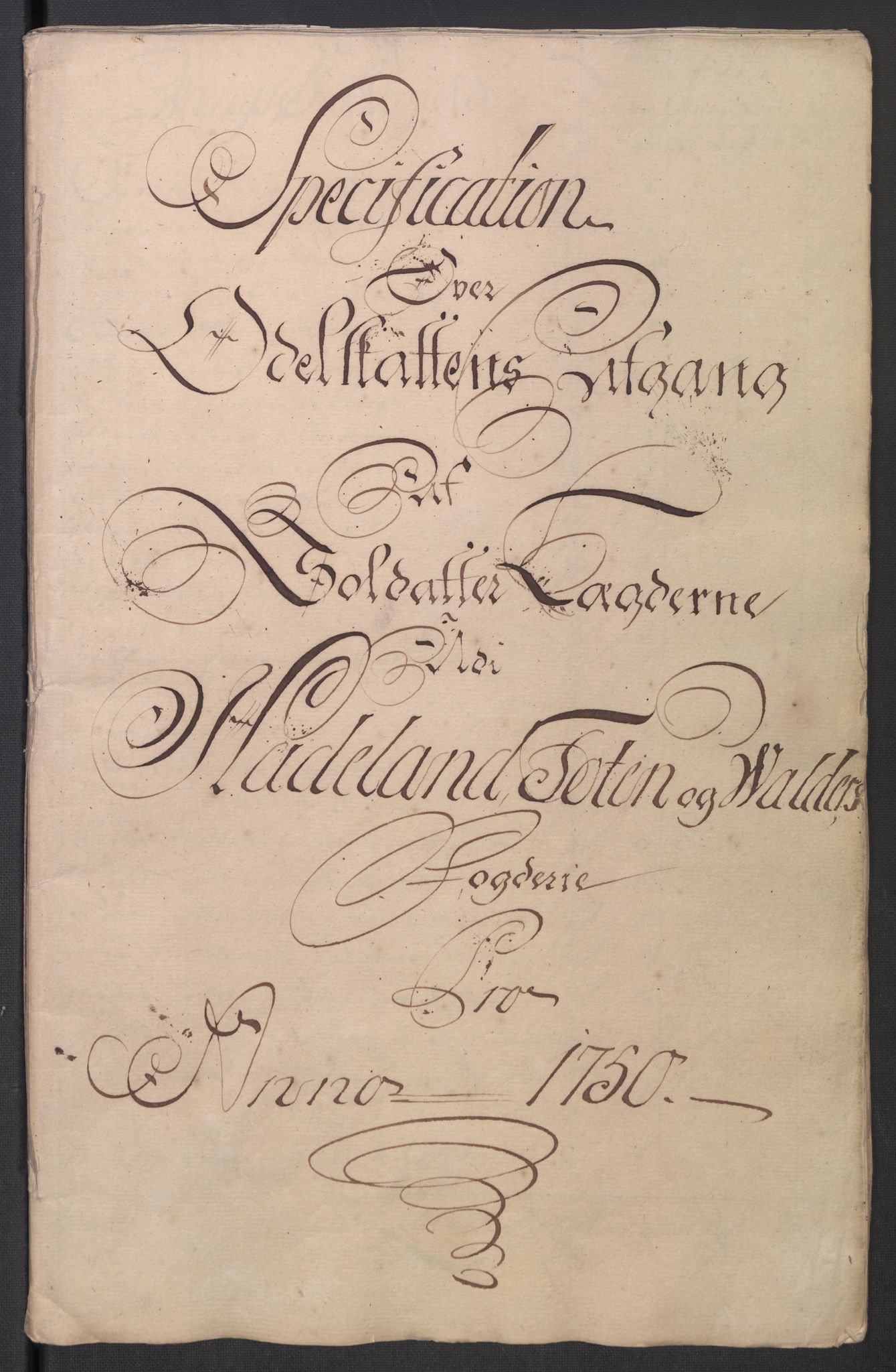 Rentekammeret inntil 1814, Reviderte regnskaper, Fogderegnskap, RA/EA-4092/R18/L1348: Fogderegnskap Hadeland, Toten og Valdres, 1750-1751, p. 117