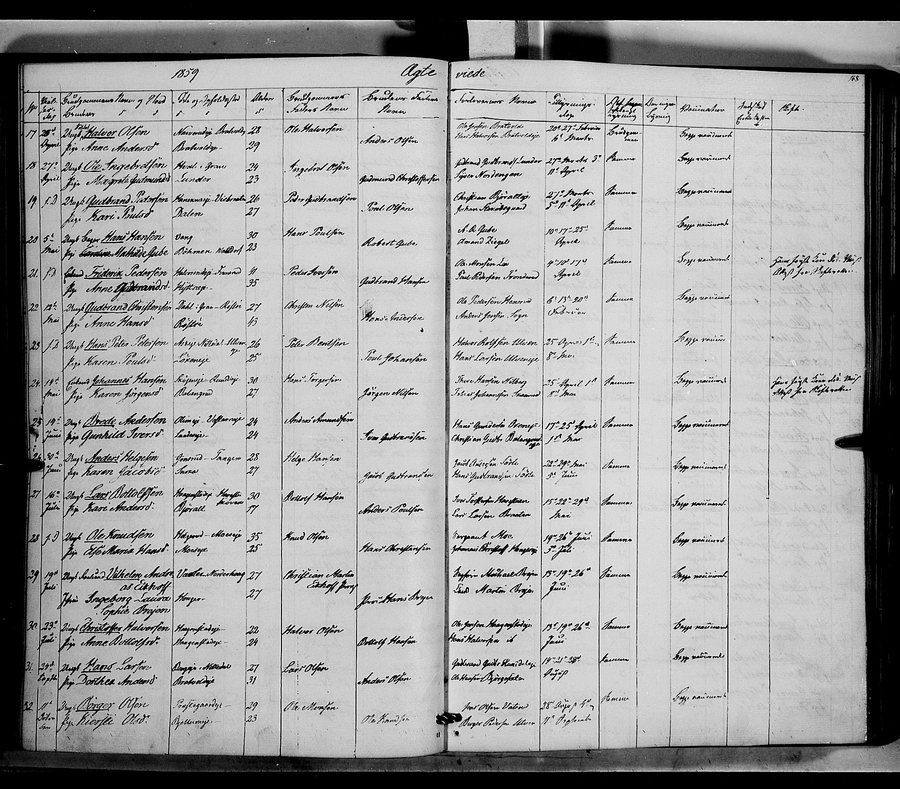 Jevnaker prestekontor, AV/SAH-PREST-116/H/Ha/Haa/L0007: Parish register (official) no. 7, 1858-1876, p. 168