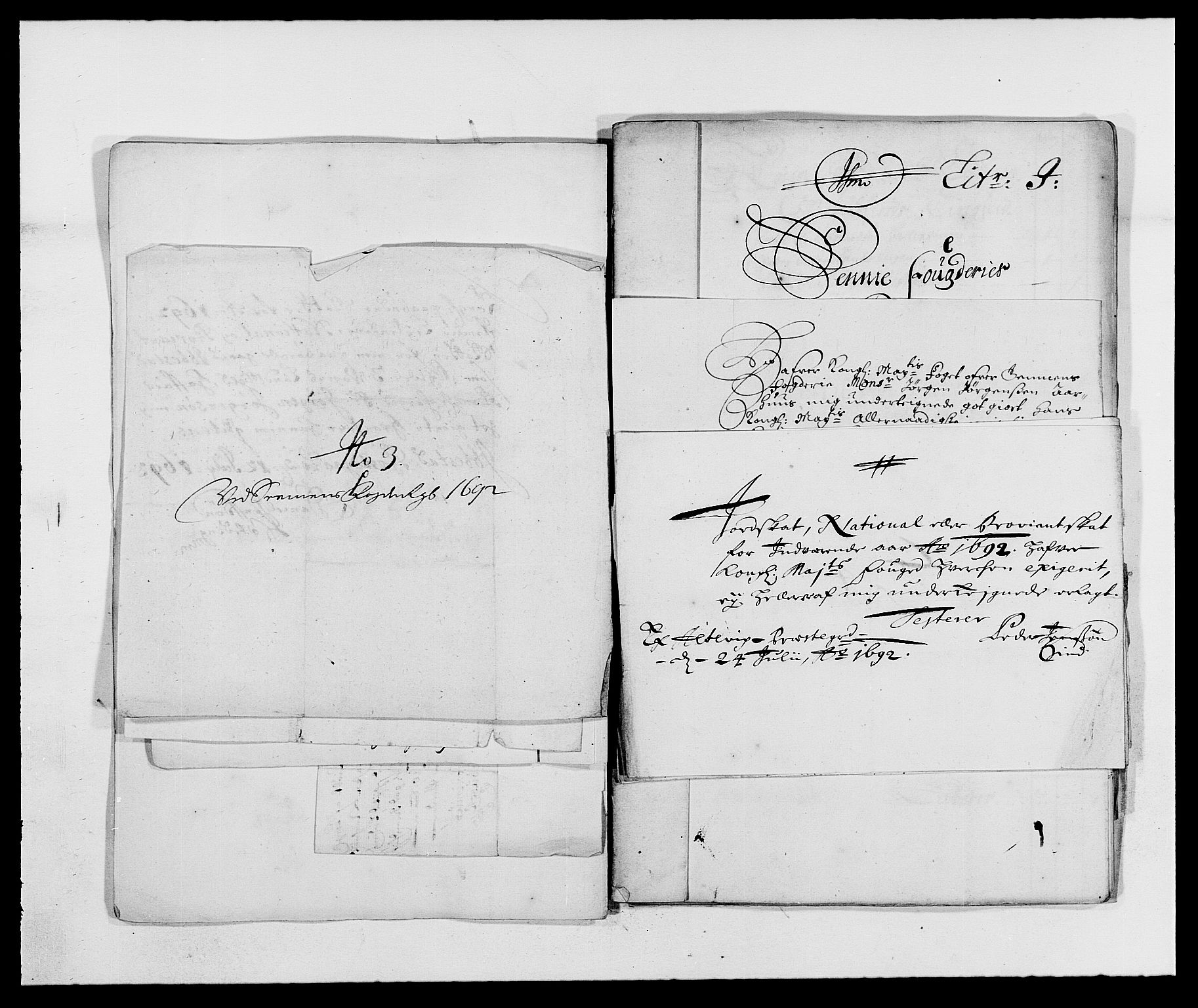 Rentekammeret inntil 1814, Reviderte regnskaper, Fogderegnskap, AV/RA-EA-4092/R68/L4752: Fogderegnskap Senja og Troms, 1691-1693, p. 273