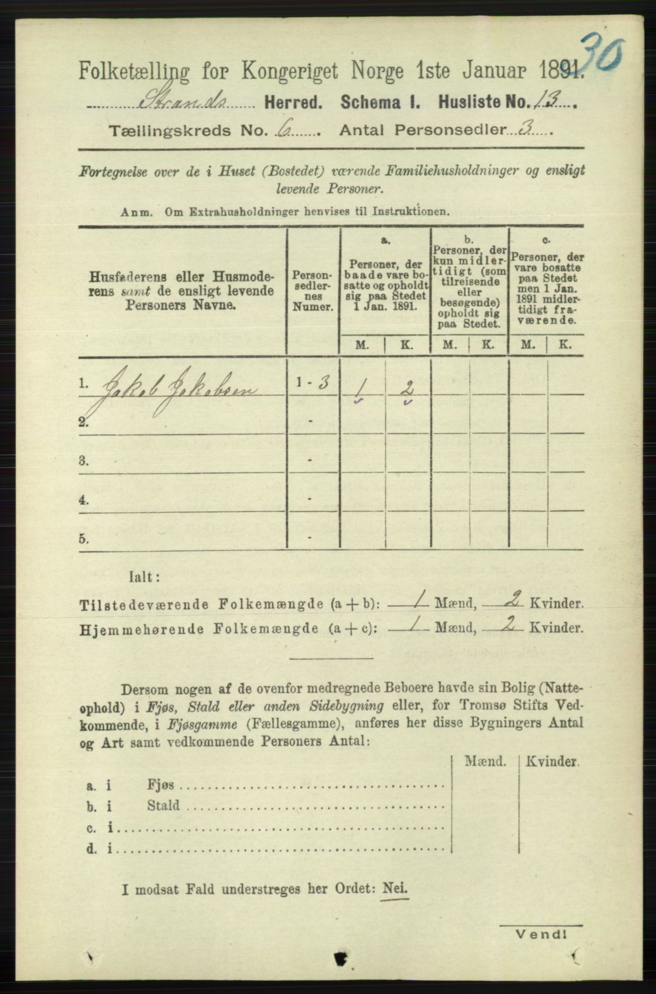 RA, 1891 census for 1130 Strand, 1891, p. 1642