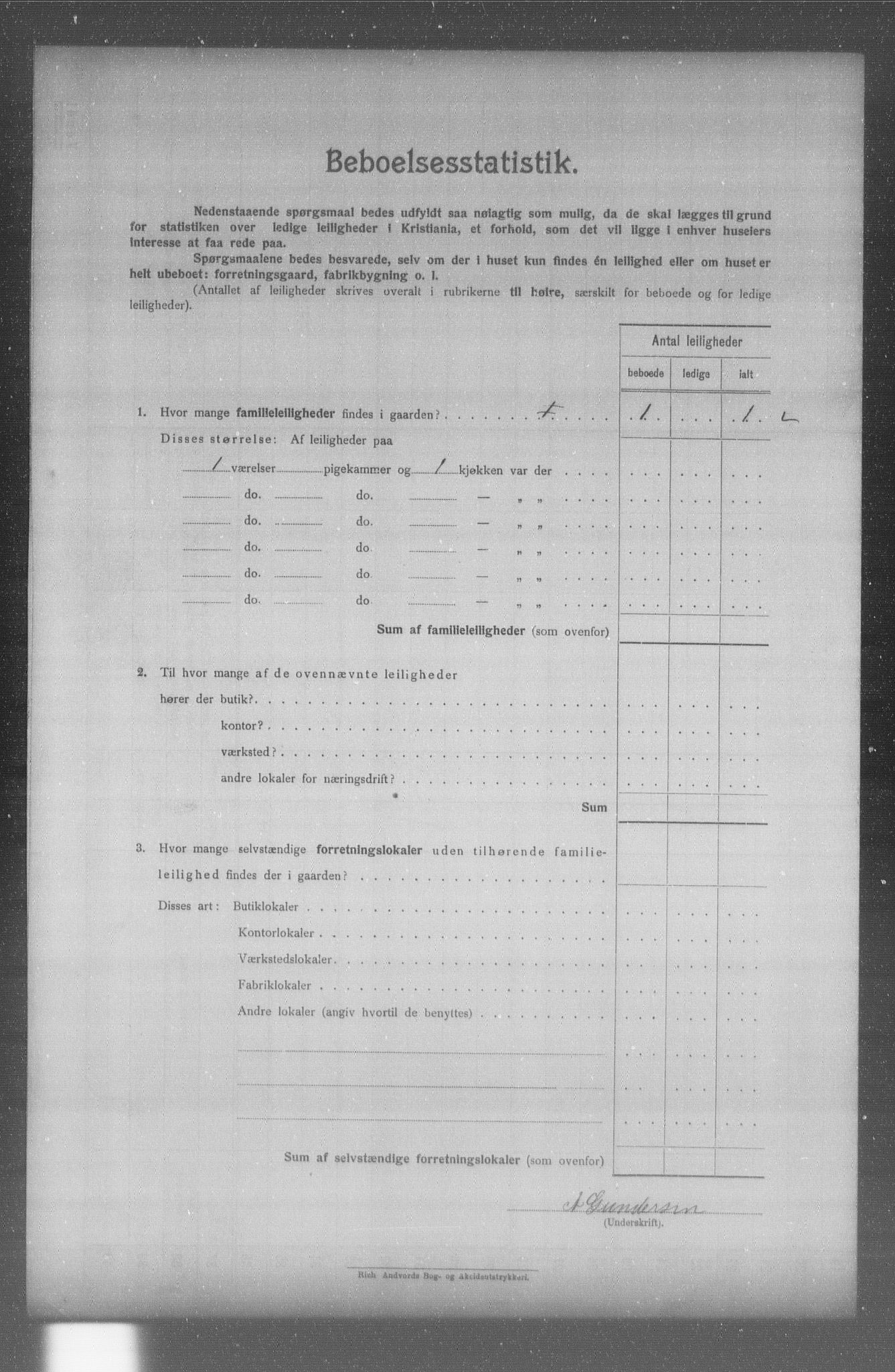 OBA, Municipal Census 1904 for Kristiania, 1904, p. 9026