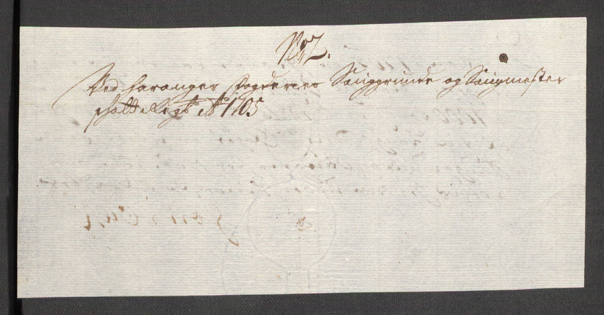 Rentekammeret inntil 1814, Reviderte regnskaper, Fogderegnskap, AV/RA-EA-4092/R48/L2983: Fogderegnskap Sunnhordland og Hardanger, 1705, p. 186