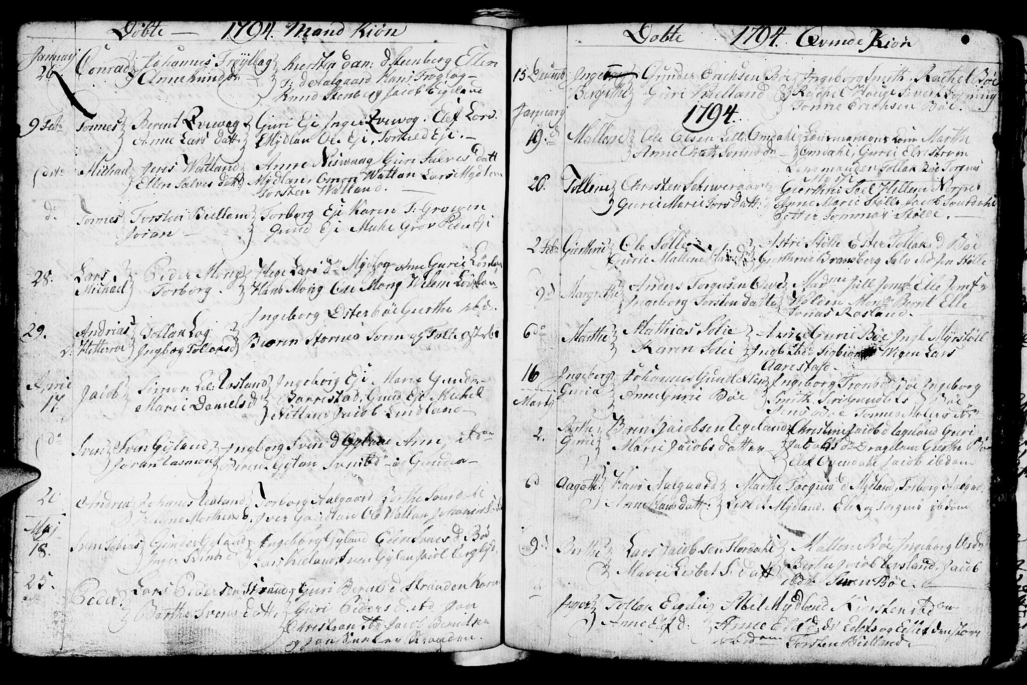 Sokndal sokneprestkontor, AV/SAST-A-101808: Parish register (official) no. A 4, 1762-1811