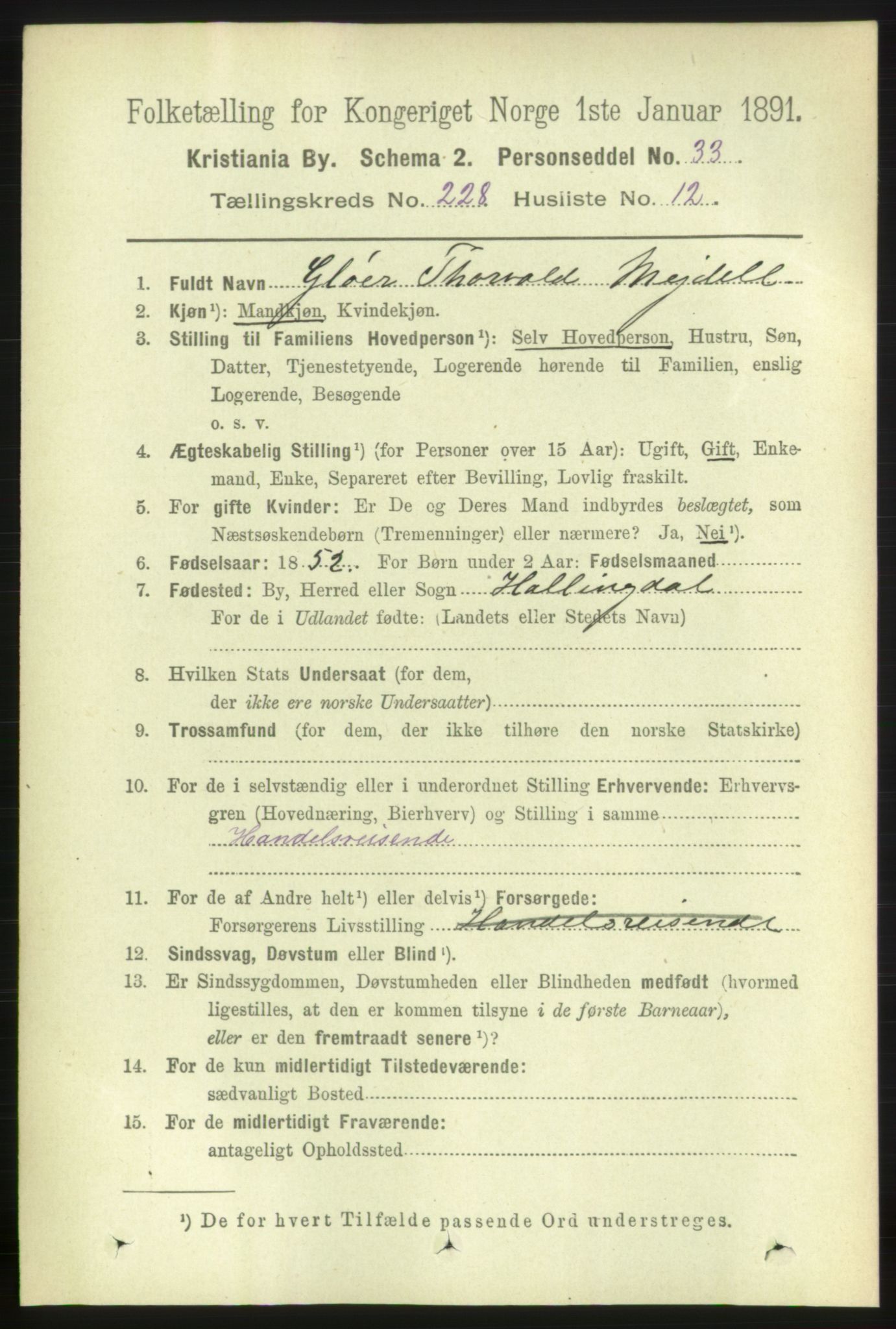 RA, 1891 census for 0301 Kristiania, 1891, p. 139749