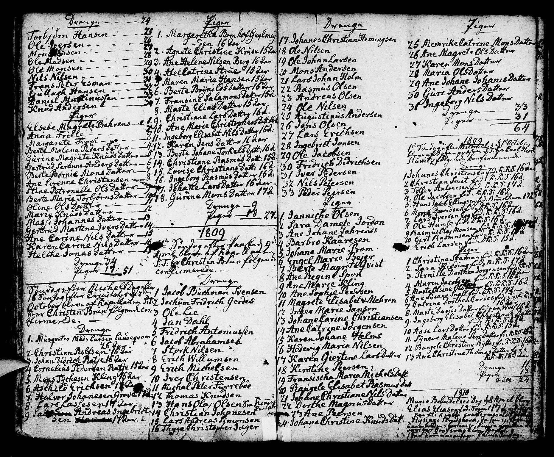 Korskirken sokneprestembete, AV/SAB-A-76101/H/Haa/L0007: Parish register (official) no. A 7, 1736-1839, p. 107