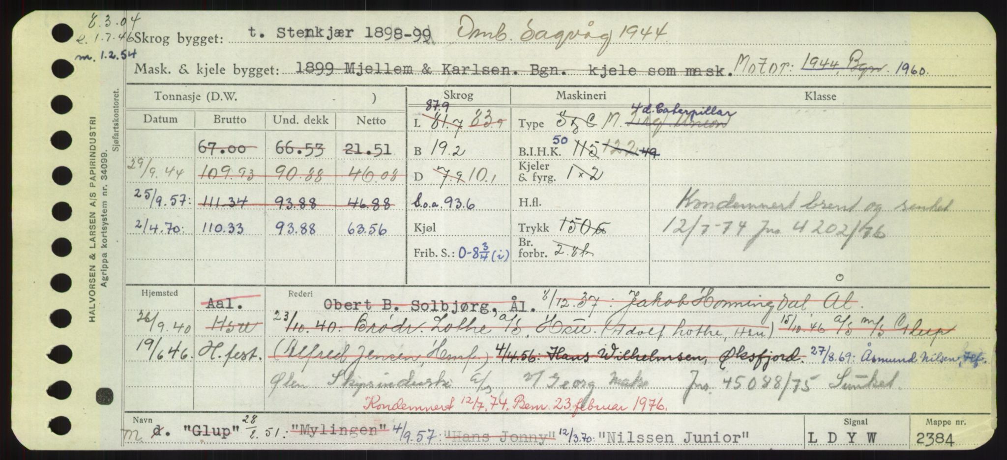 Sjøfartsdirektoratet med forløpere, Skipsmålingen, AV/RA-S-1627/H/Hd/L0026: Fartøy, N-Norhol, p. 213