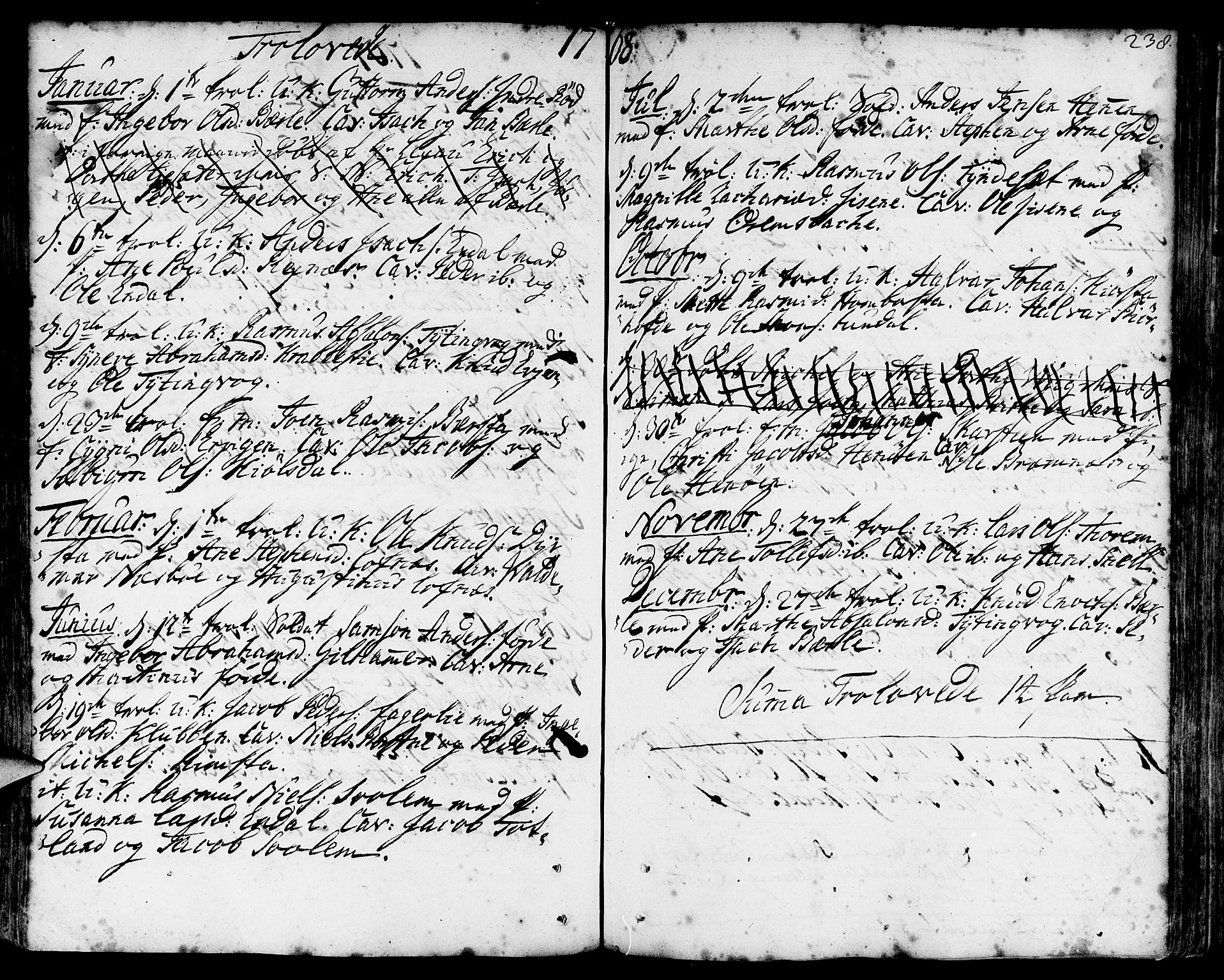 Davik sokneprestembete, SAB/A-79701/H/Haa/Haaa/L0002: Parish register (official) no. A 2, 1742-1816, p. 238