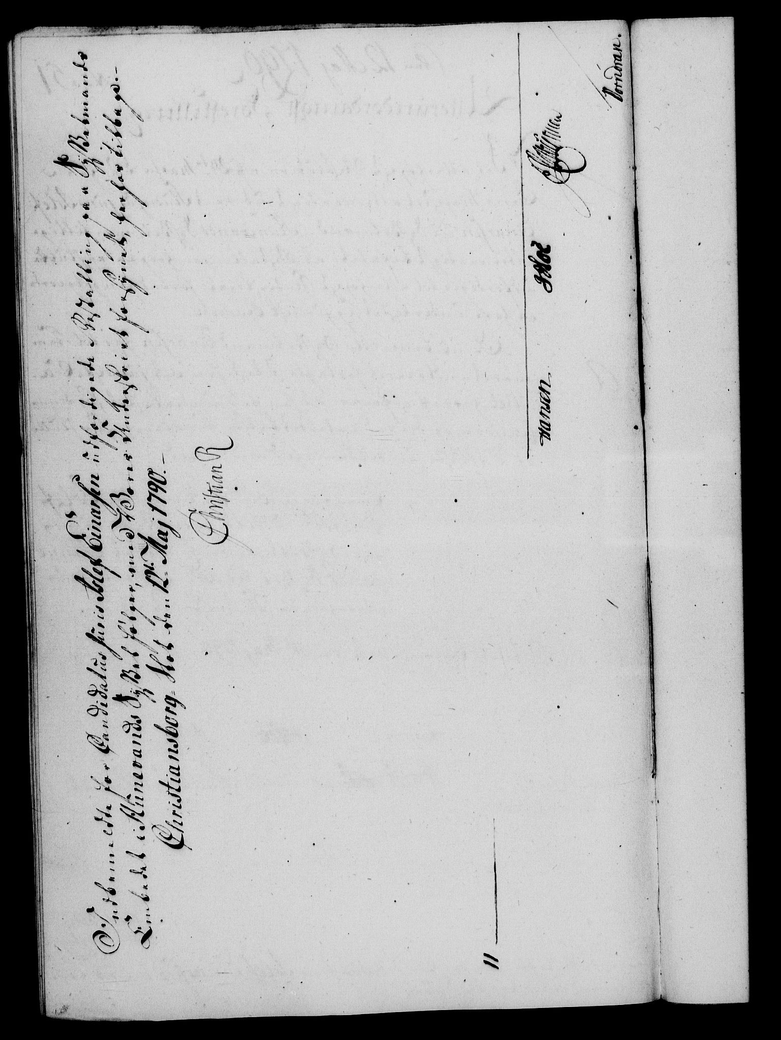 Rentekammeret, Kammerkanselliet, RA/EA-3111/G/Gf/Gfa/L0072: Norsk relasjons- og resolusjonsprotokoll (merket RK 52.72), 1790, p. 245