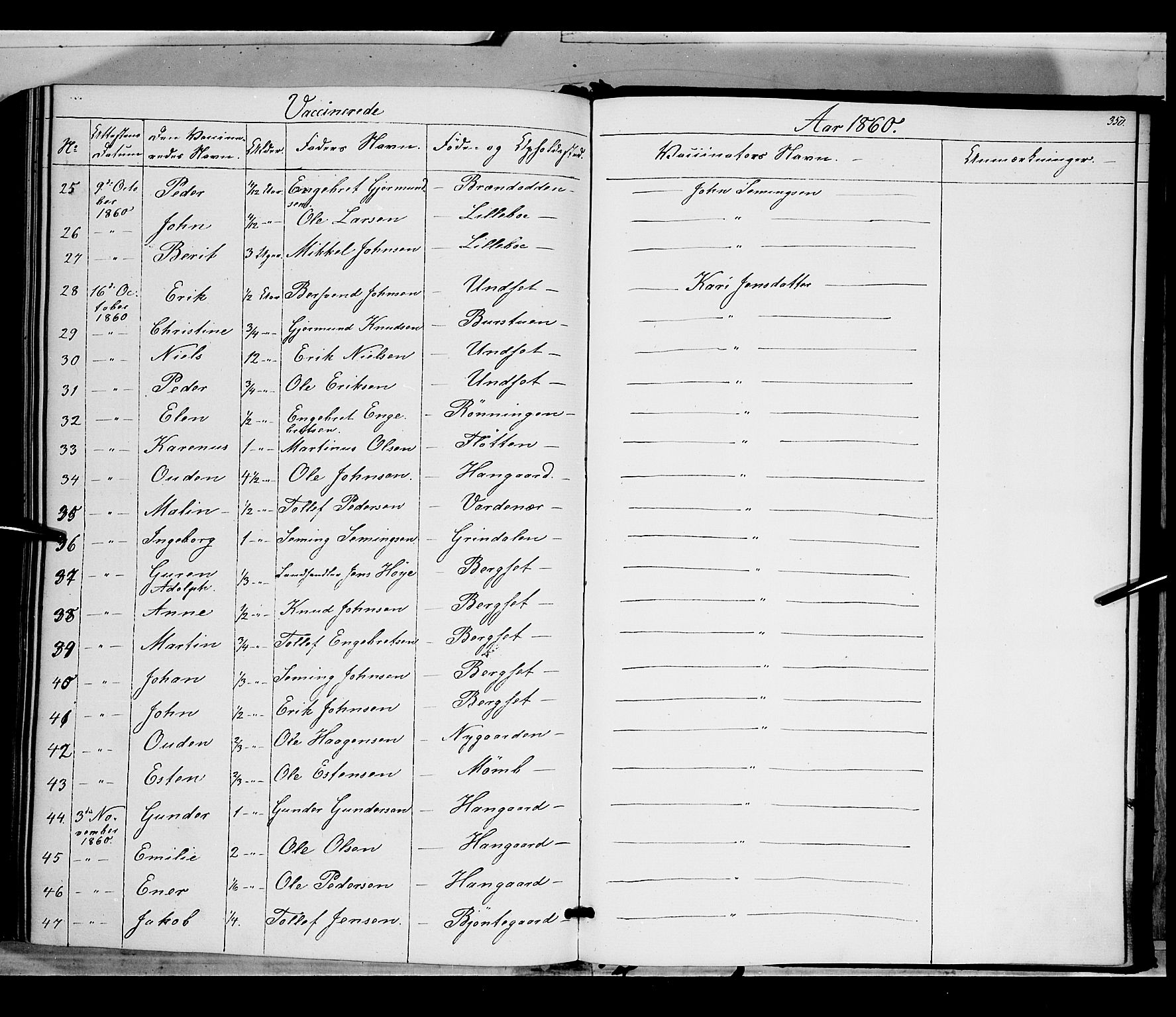 Rendalen prestekontor, AV/SAH-PREST-054/H/Ha/Haa/L0005: Parish register (official) no. 5, 1853-1866, p. 350